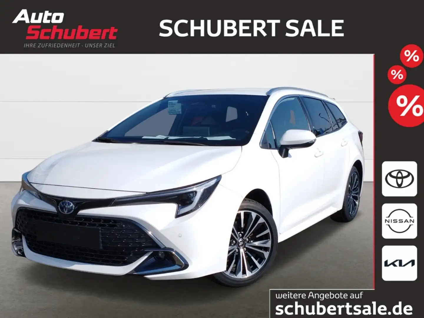 Toyota Corolla TS 2,0 l Team D Navi LED El. Heckklappe Apple CarP Wit - 1