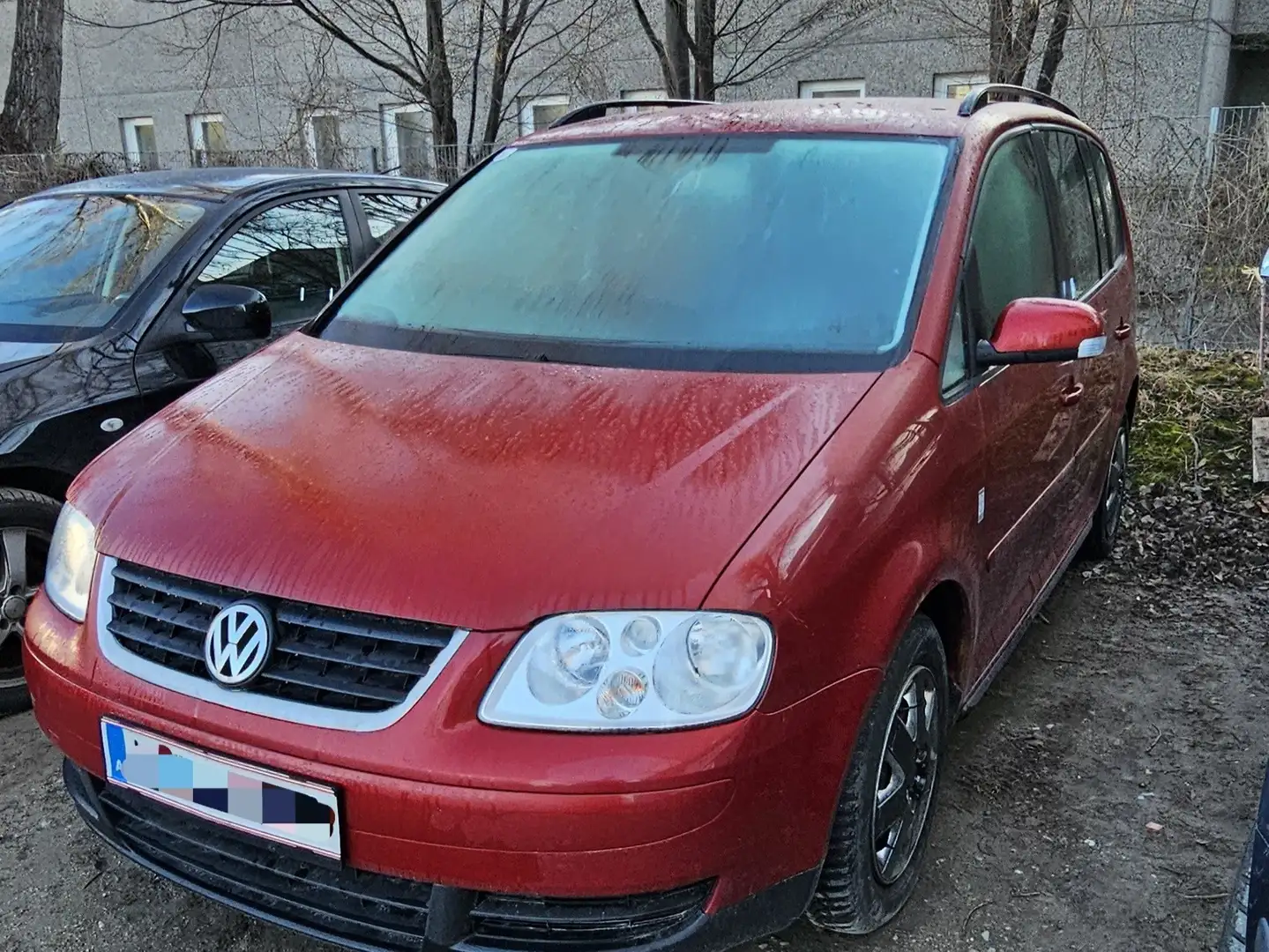 Volkswagen Touran 1,9 TDI Rot - 1