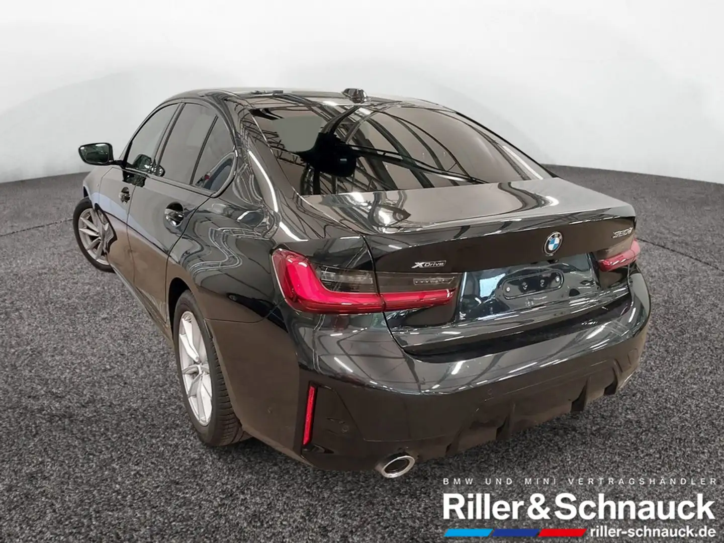BMW 320 d xDrive M Sport ACC+HUD+360°KAM+MEM Schwarz - 2
