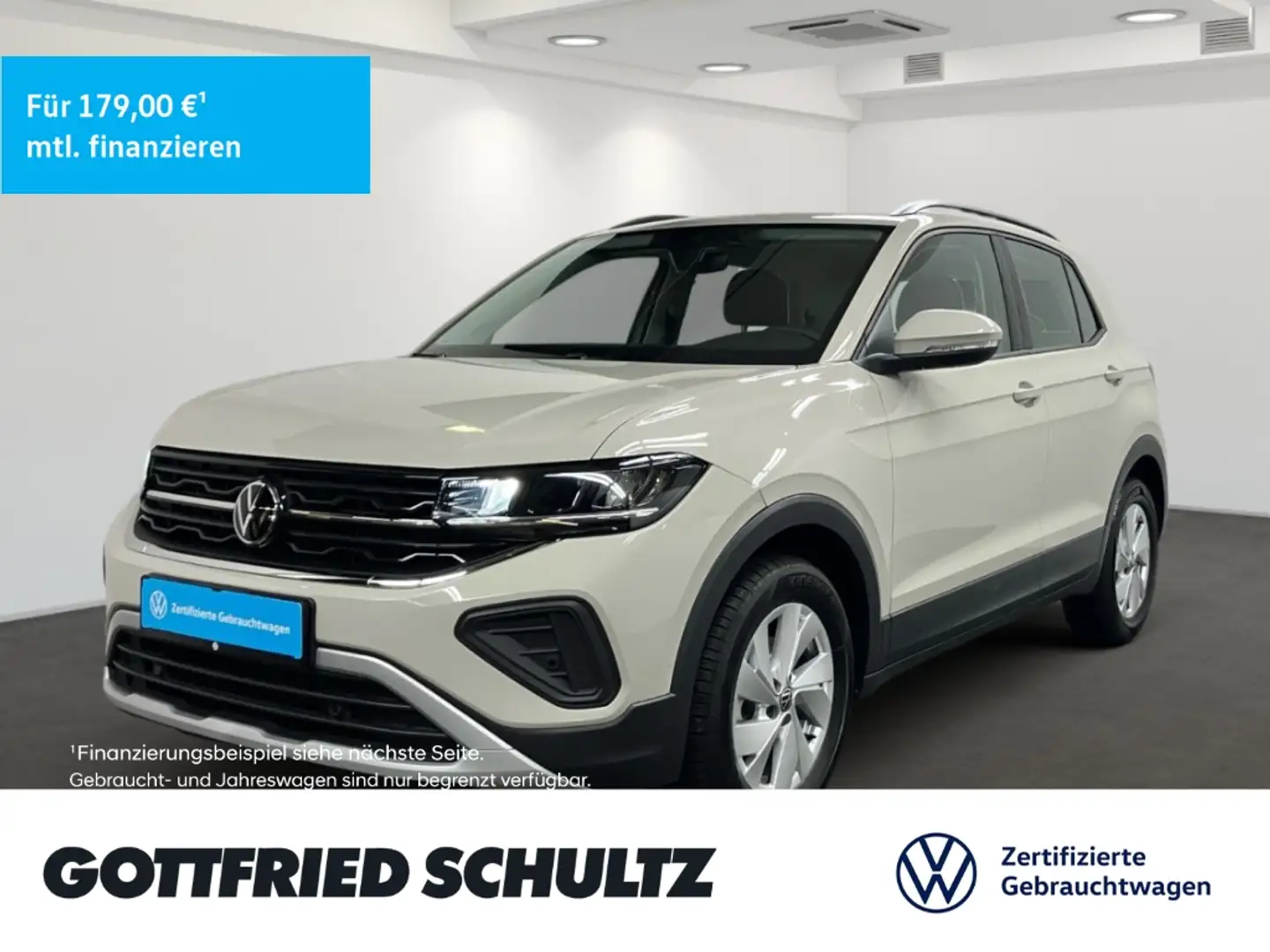 Volkswagen T-Cross 1.0 TSI LED CarPlay ACC KAMERA Life Grau - 1