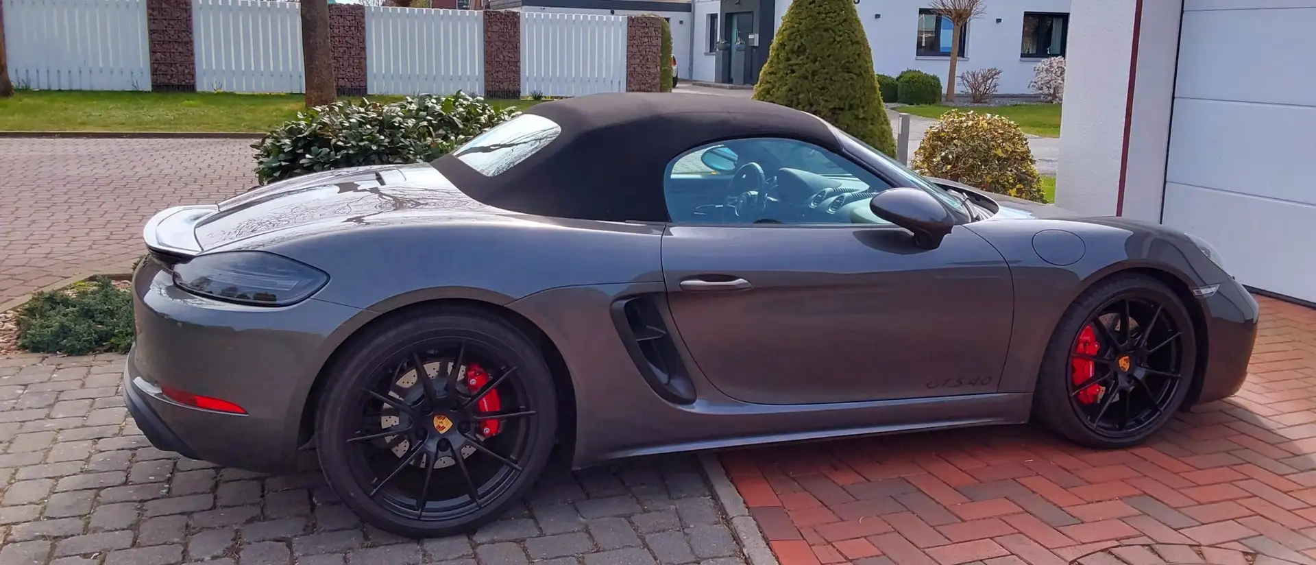 Porsche Boxster GTS 4.0  1.Hd./ACC/LED/Navi/Bose/Appr. 03-28 Gris - 2