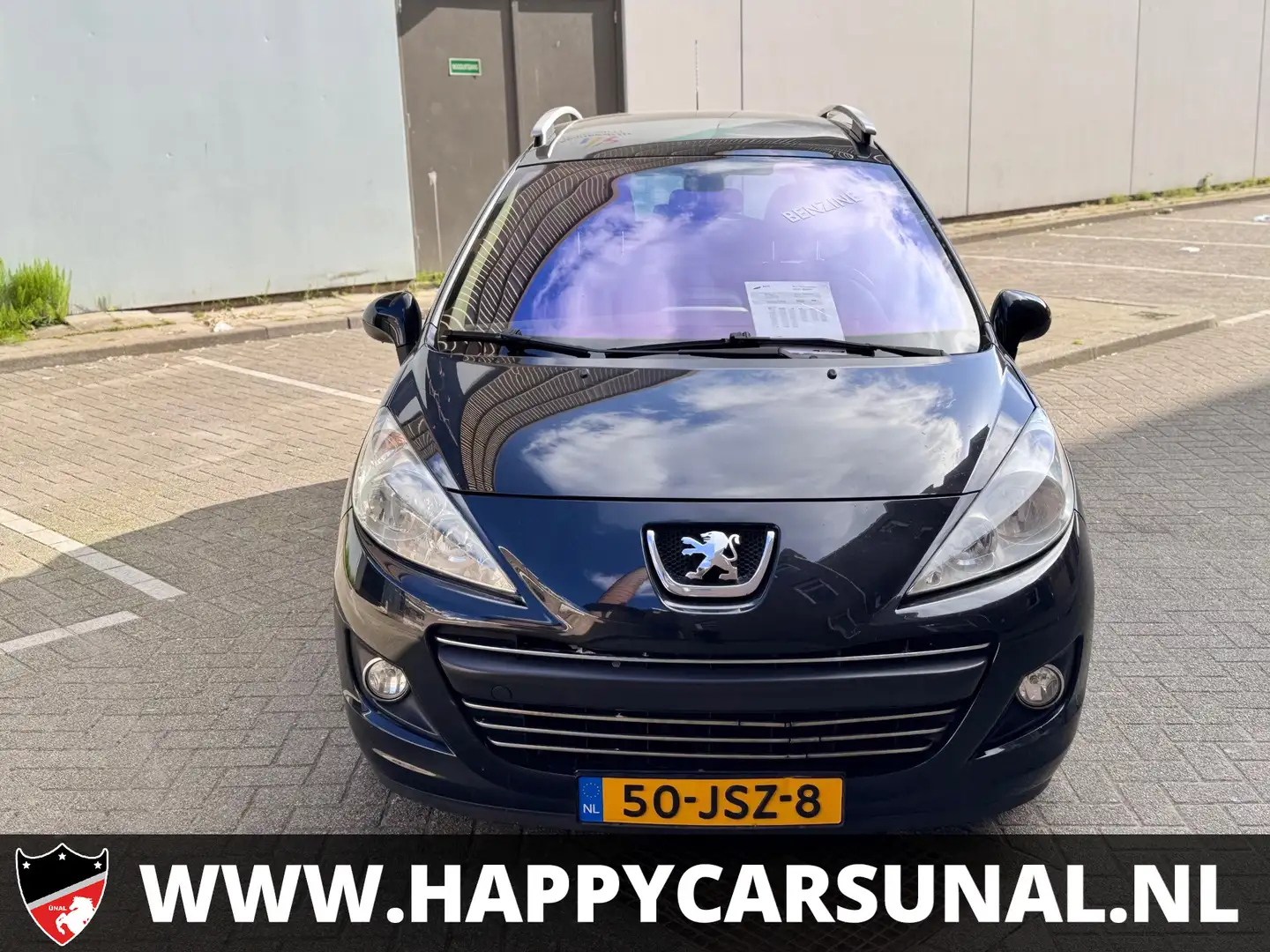 Peugeot 207 SW 1.6 VTi Première, AIRCO, NAVI, NAP, NIEUWE APK Czarny - 2