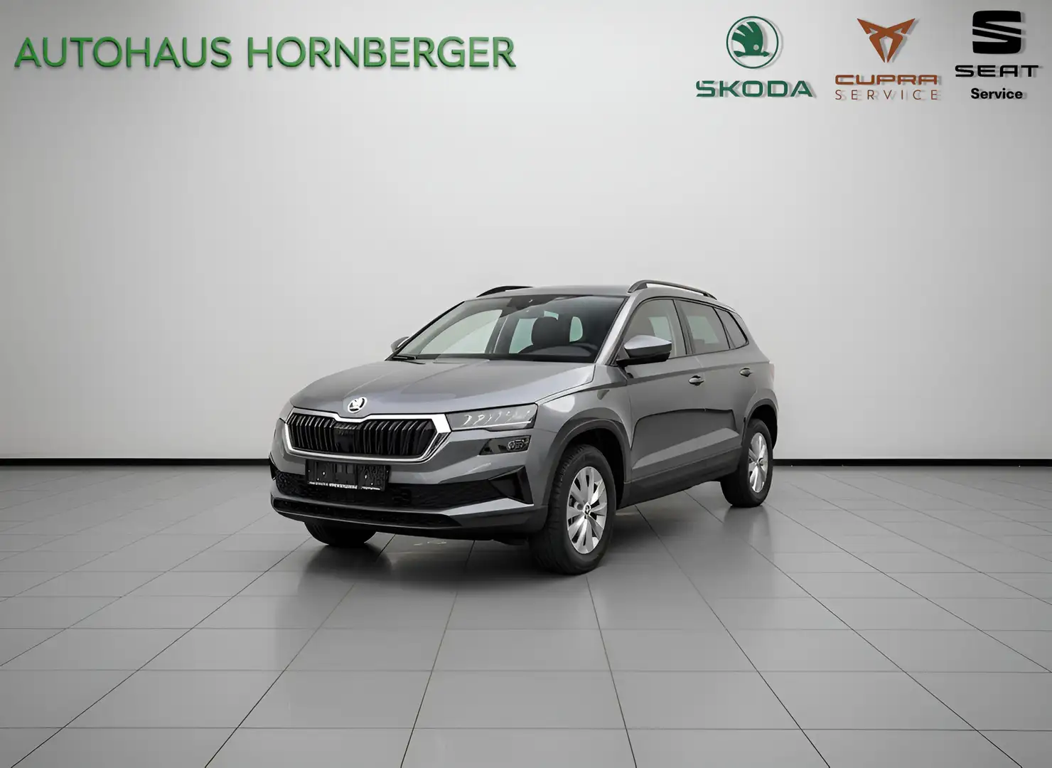 Skoda Karoq Selection 1.5TSI 150PS AHK LED PDC Kamera Tempomat Gris - 1