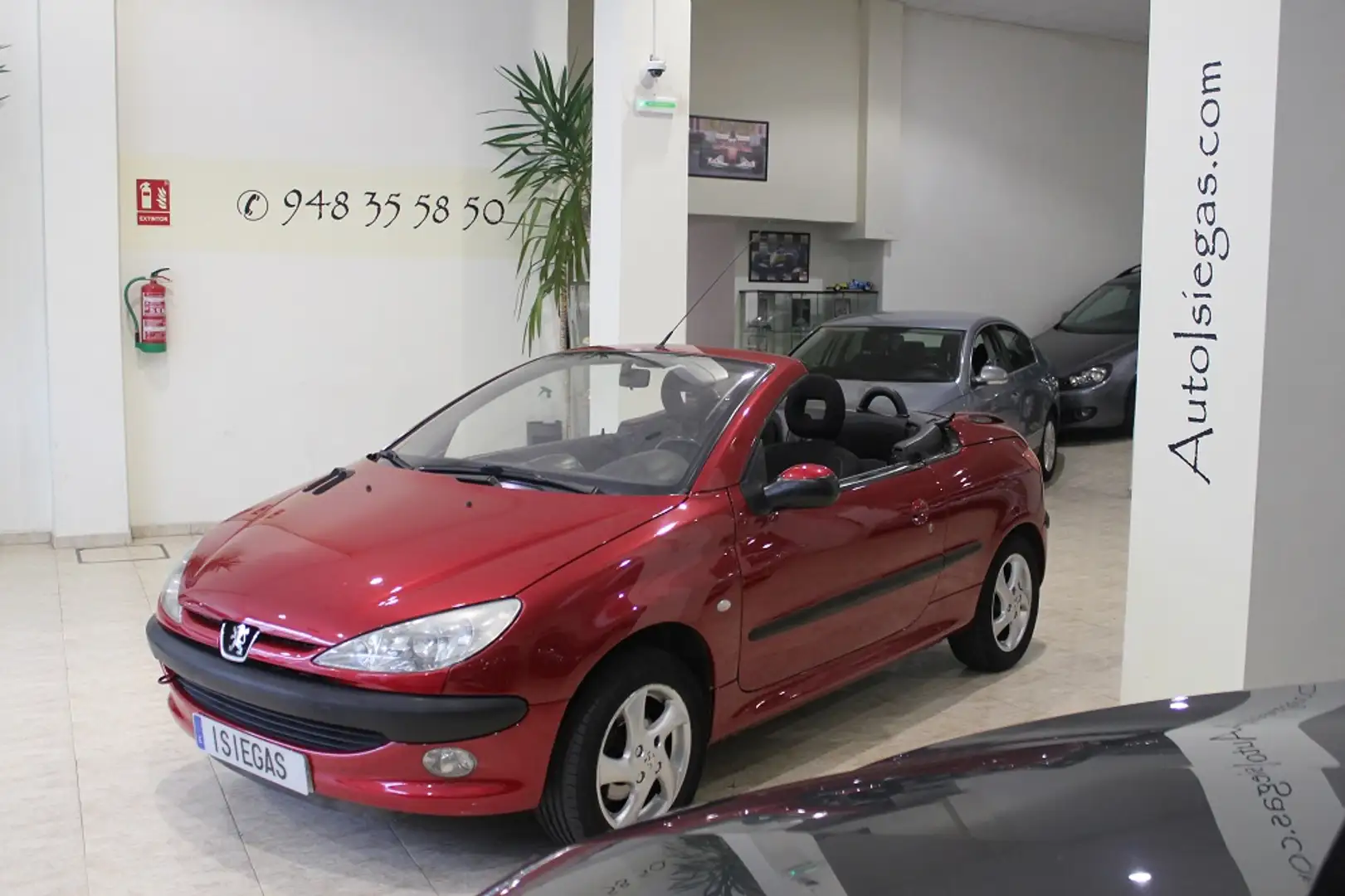 Peugeot 206 CC 1.6 Paars - 2