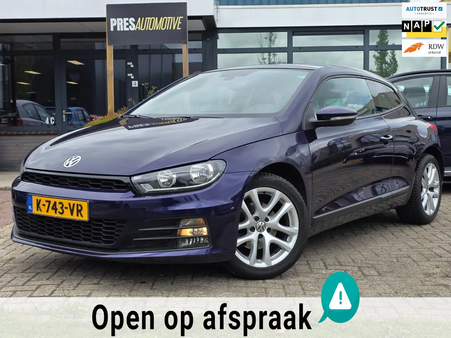 Volkswagen Scirocco 1.4 TSI Highline Plus Violett - 1