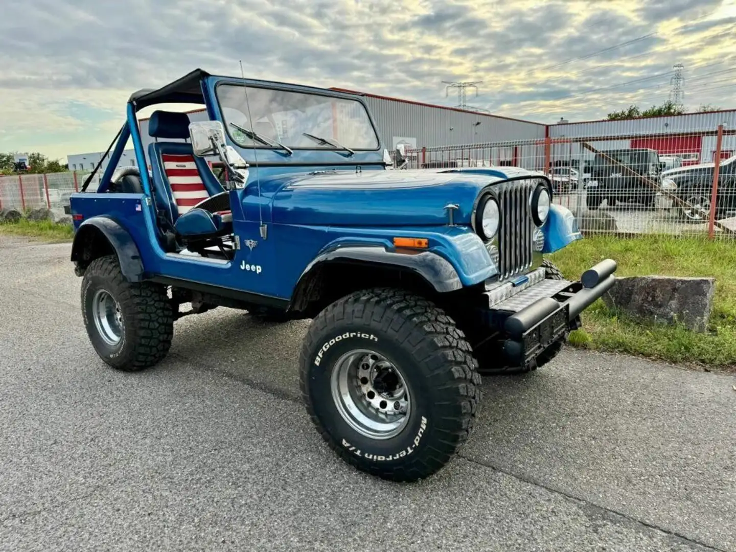 Jeep CJ-7 Azul - 1