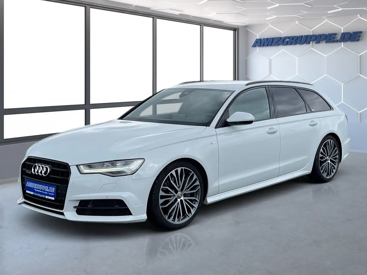 Audi A6 Avant 3.0TDI quattro S-Line Navi+AHK+Head-up Displ Bílá - 1