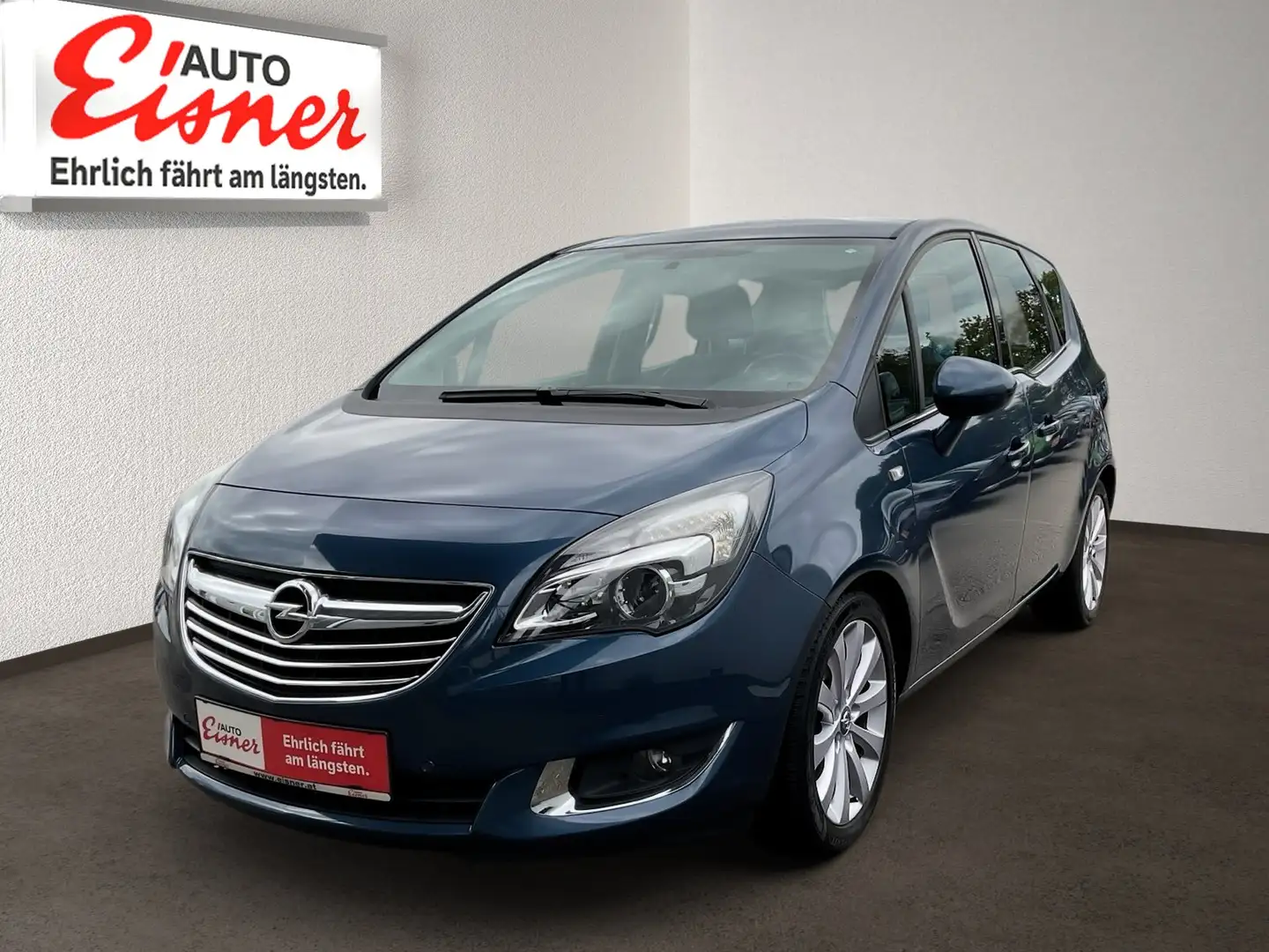 Opel Meriva 1.4 TURBO ECOTEC COSMO gepflegt Bleu - 2