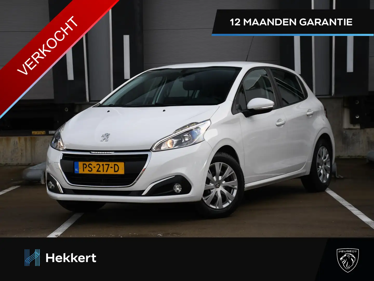 Peugeot 208 Blue Lion 1.2 PureTech 82pk 100% ONDERHOUDEN | APP Blanc - 1