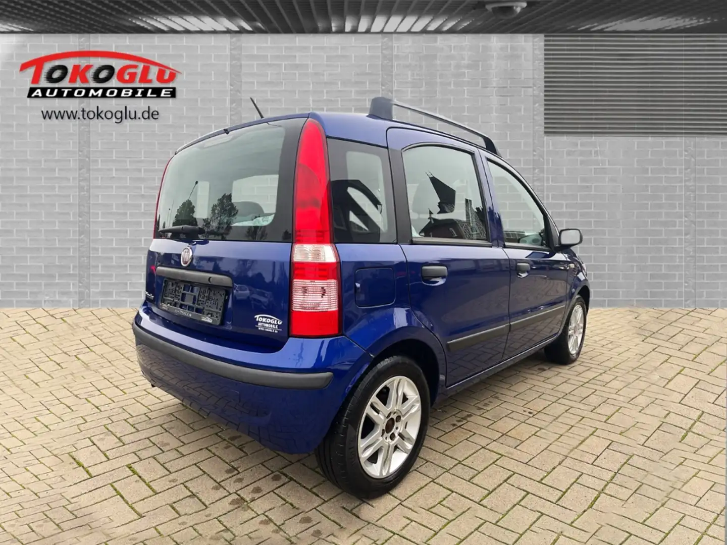 Fiat Panda 1.2 8V Dynamic Klima teilb.Rücksb CD met. eFH Radi Blau - 2