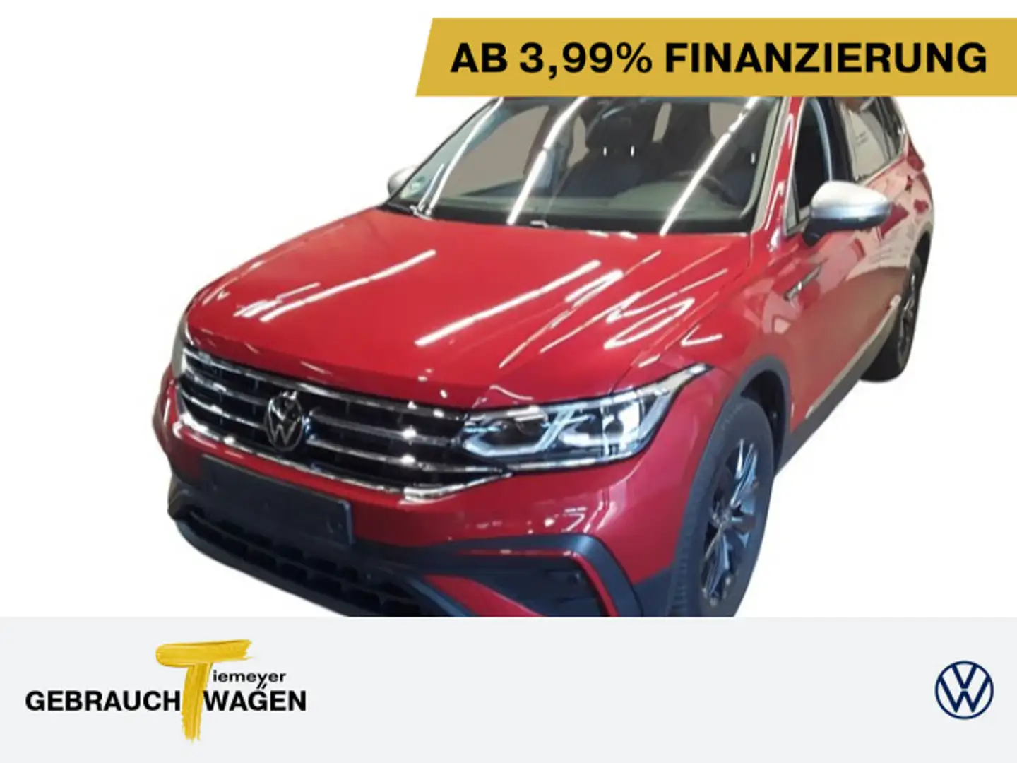 Volkswagen Tiguan Allspace 2.0 TDI DSG MOVE 7SITZE LM18 AHK Červená - 1