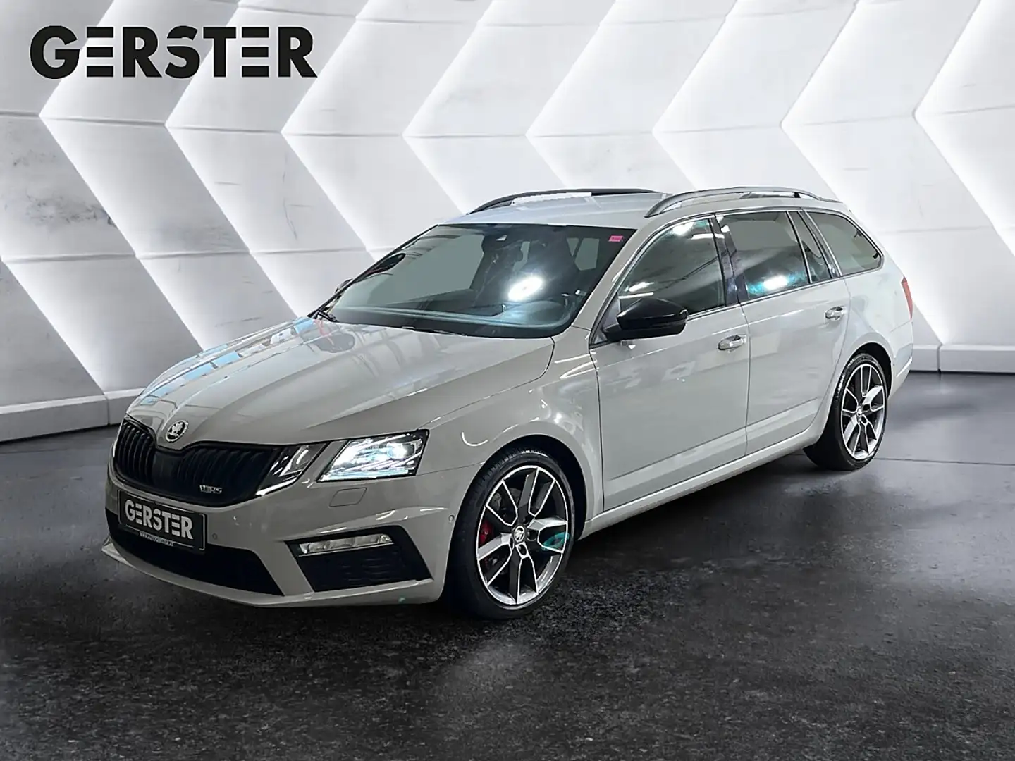 Skoda Octavia Combi RS 2,0 TDI 4x4 DSG Grau - 1