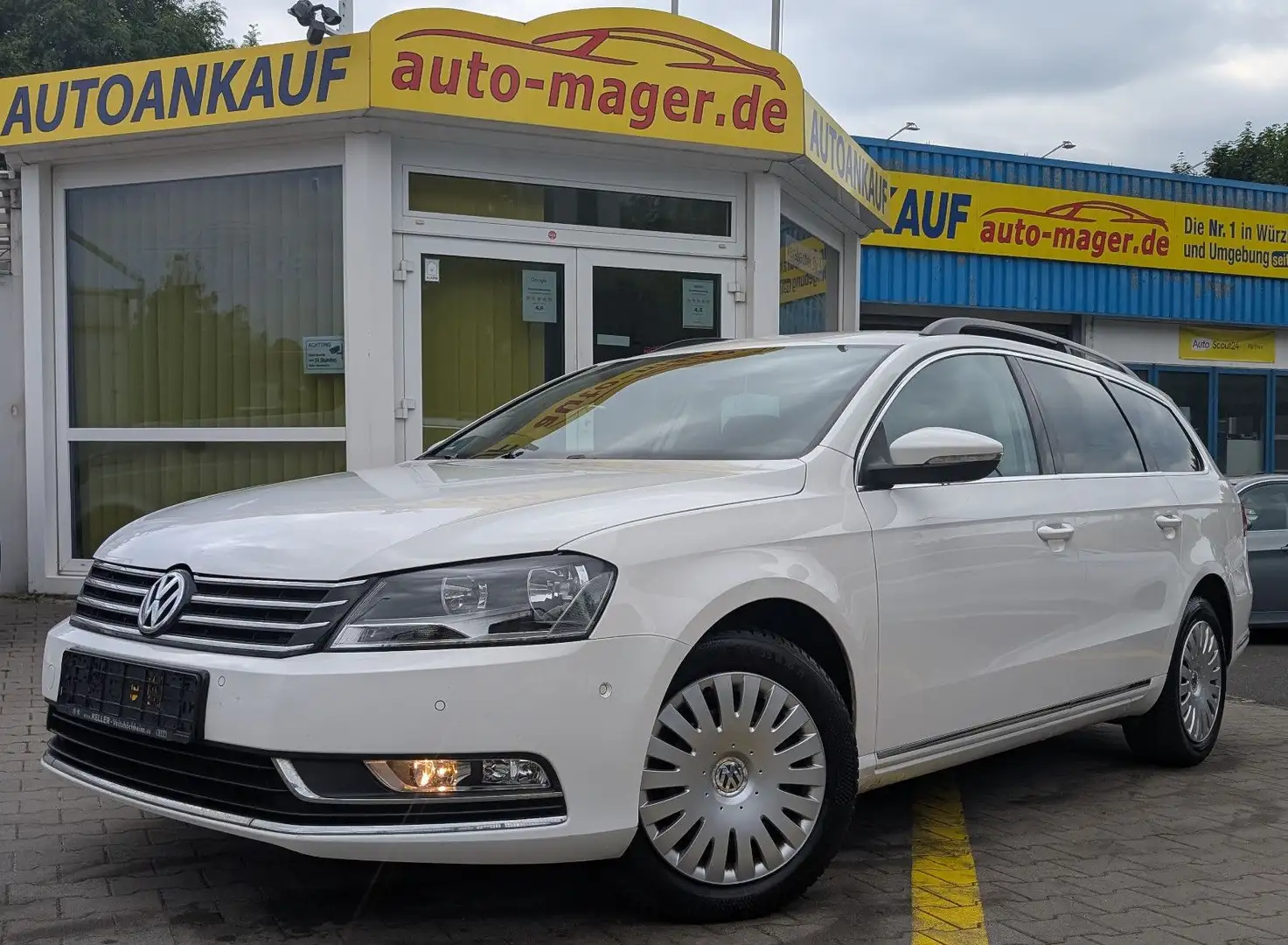 Volkswagen Passat Variant Passat*1.Hand*AHK*PDC*Garantie*Steuerkette NEU* Blanc - 1