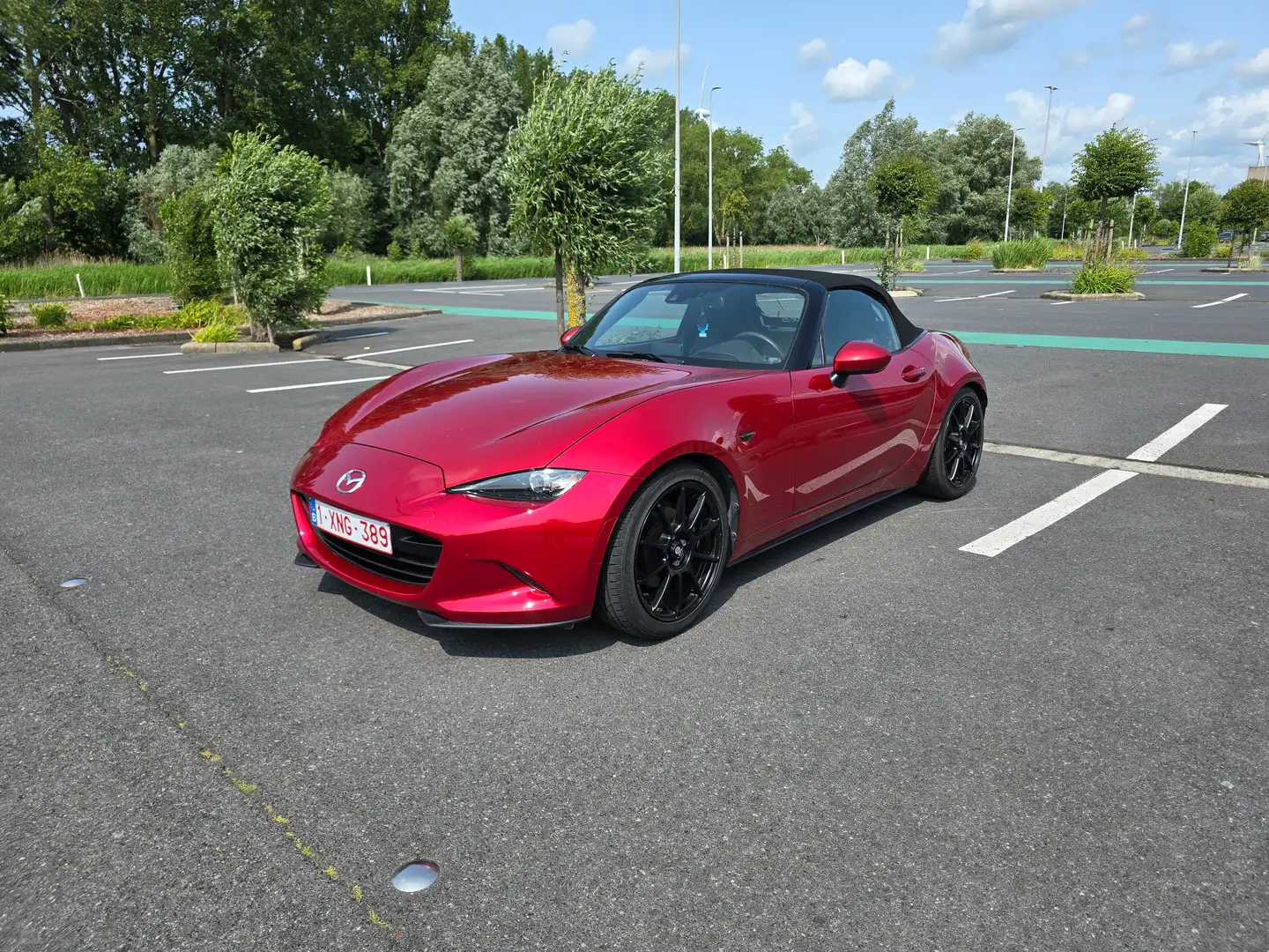 Mazda MX-5 MX-5 SKYACTIV-G 160 i-ELOOP Sports-Line Rood - 1