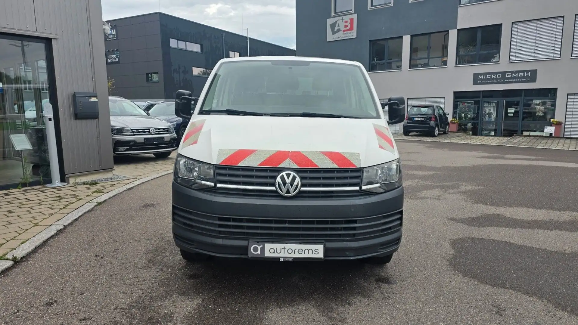 Volkswagen T6 Pritsche Doppelkabine*LANG*KLIMA* Weiß - 2