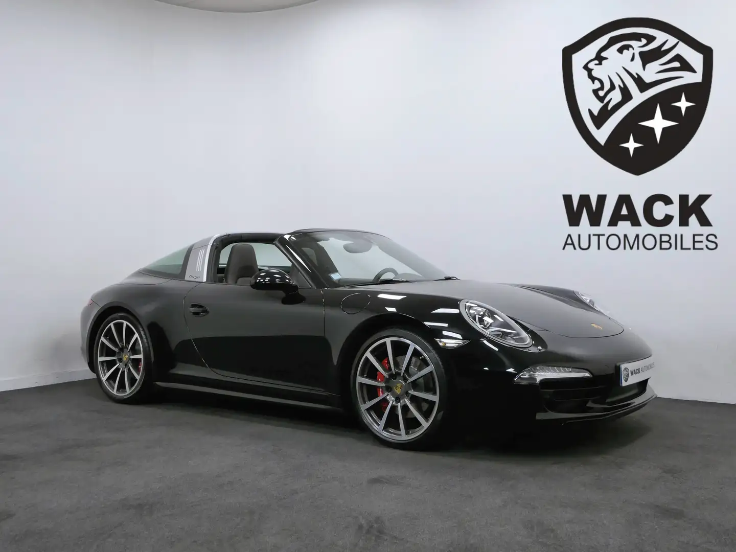 Porsche 911 991.1 TARGA 4S 3.8L 400 CV PDK / 1ÈRE MAIN Schwarz - 1
