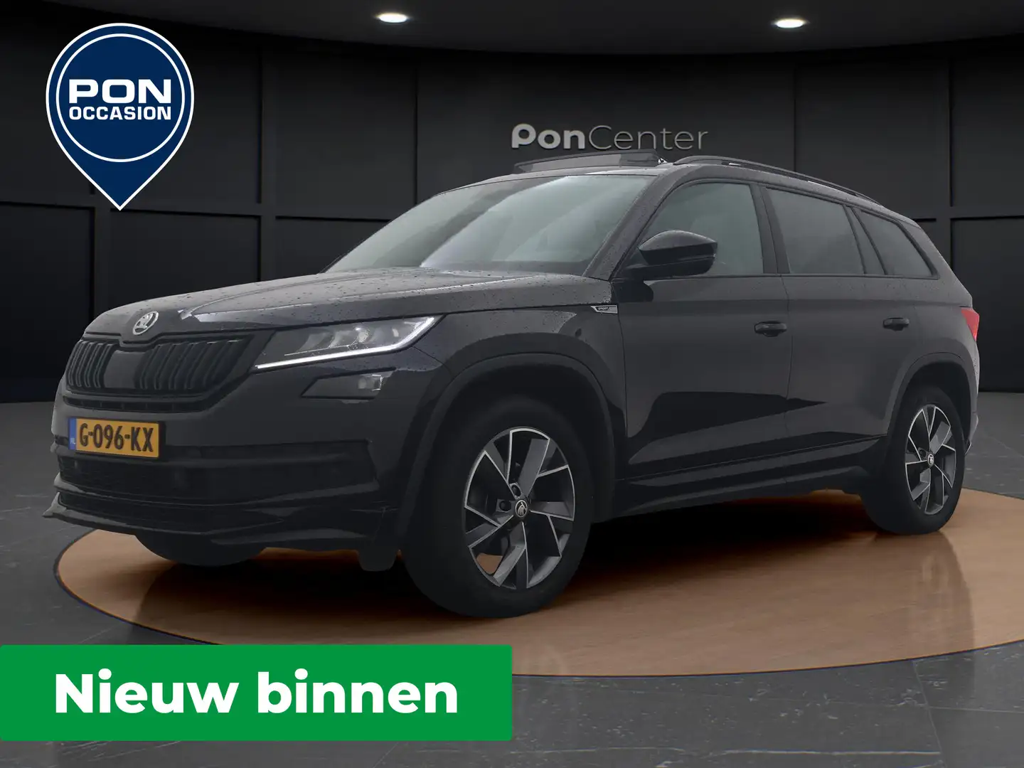Skoda Kodiaq 1.5 TSI Sportline Business | NIEUW BINNEN | Pano d Zwart - 1