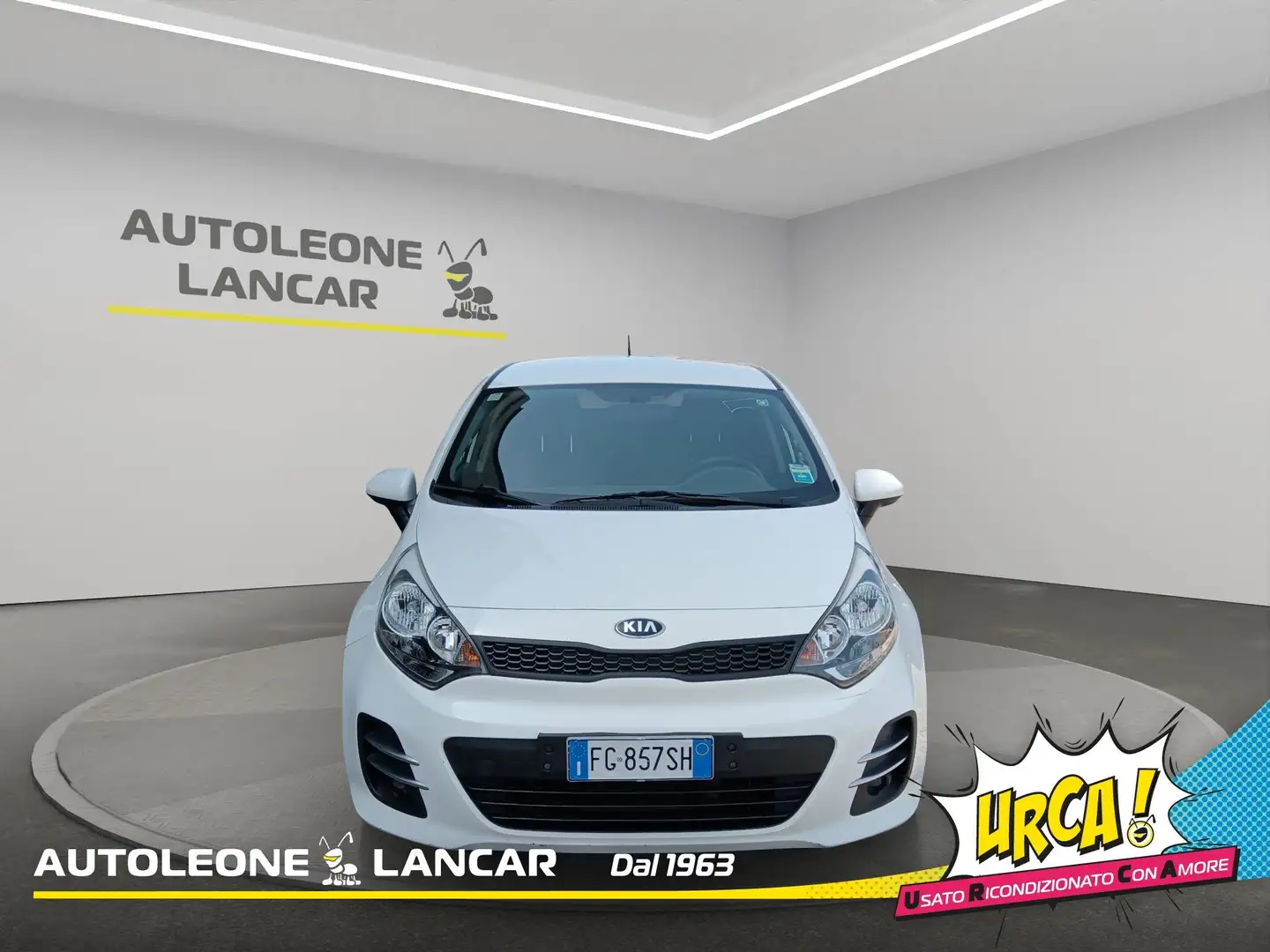 Kia Rio 5p 1.1 crdi Cool E6 1 PROPRIETARIO Bianco - 2