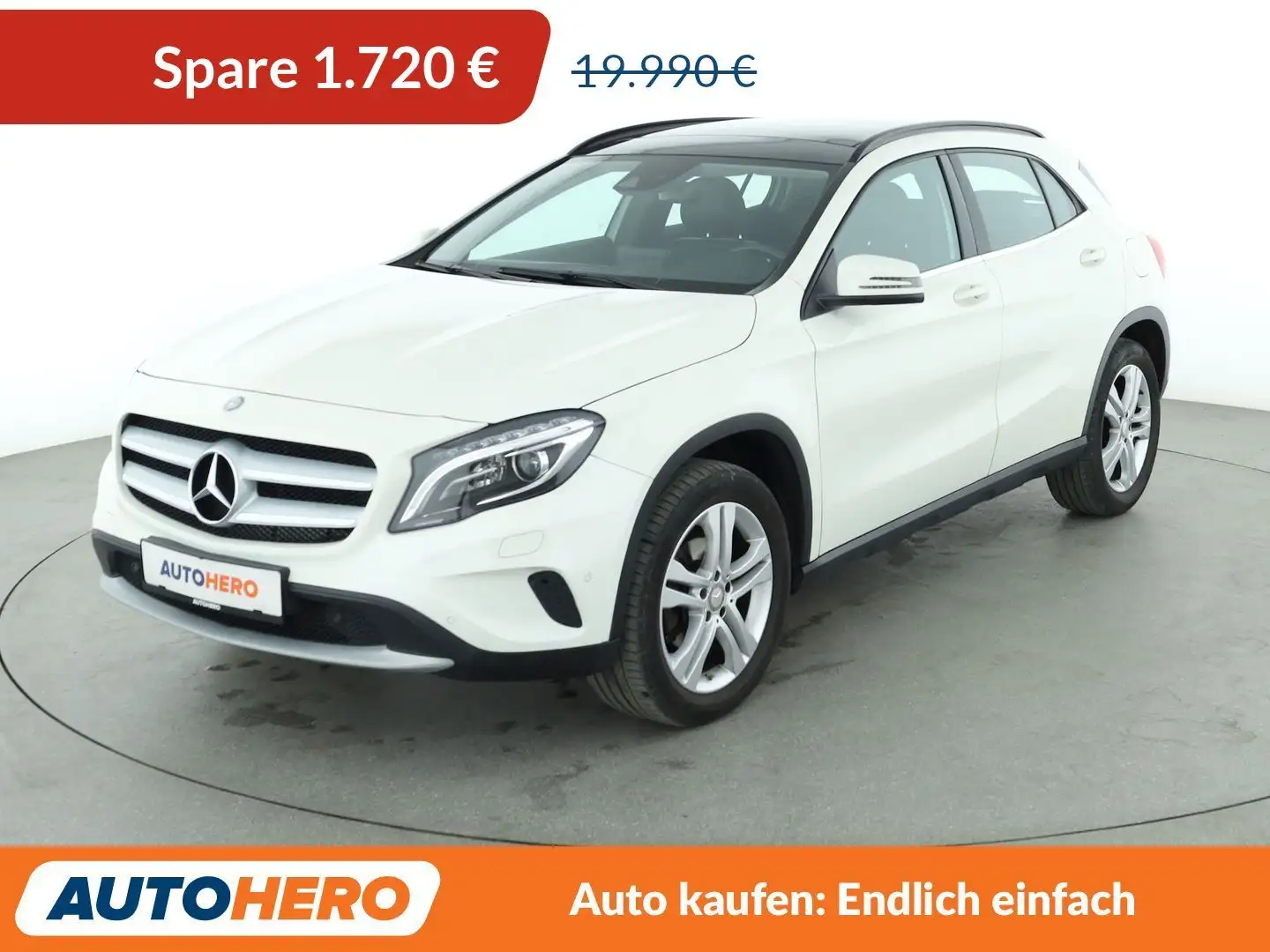 Mercedes-Benz GLA 180 GLA 180 Style Aut.*PANO*BI-XENON*NAVI*TEMPO*CAM* Weiß - 1
