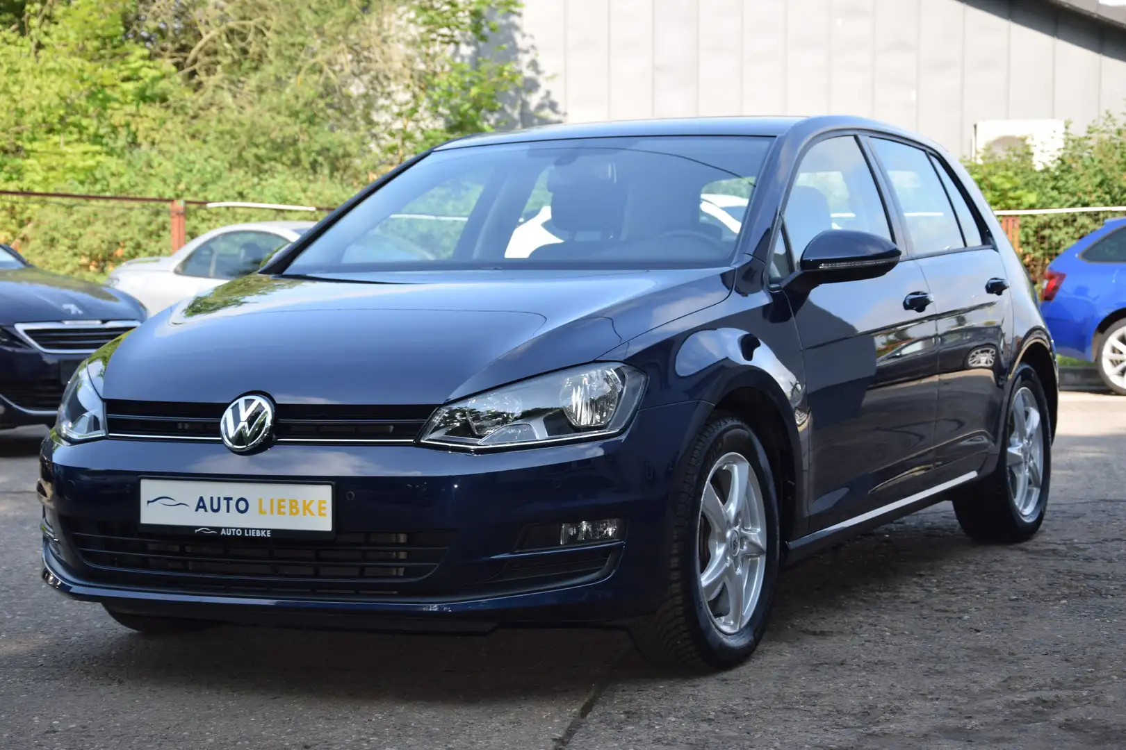 Volkswagen Golf 1.4 TSI Comfortline KLIMAAUT,PDC,GRA,VW-SH! Blau - 1