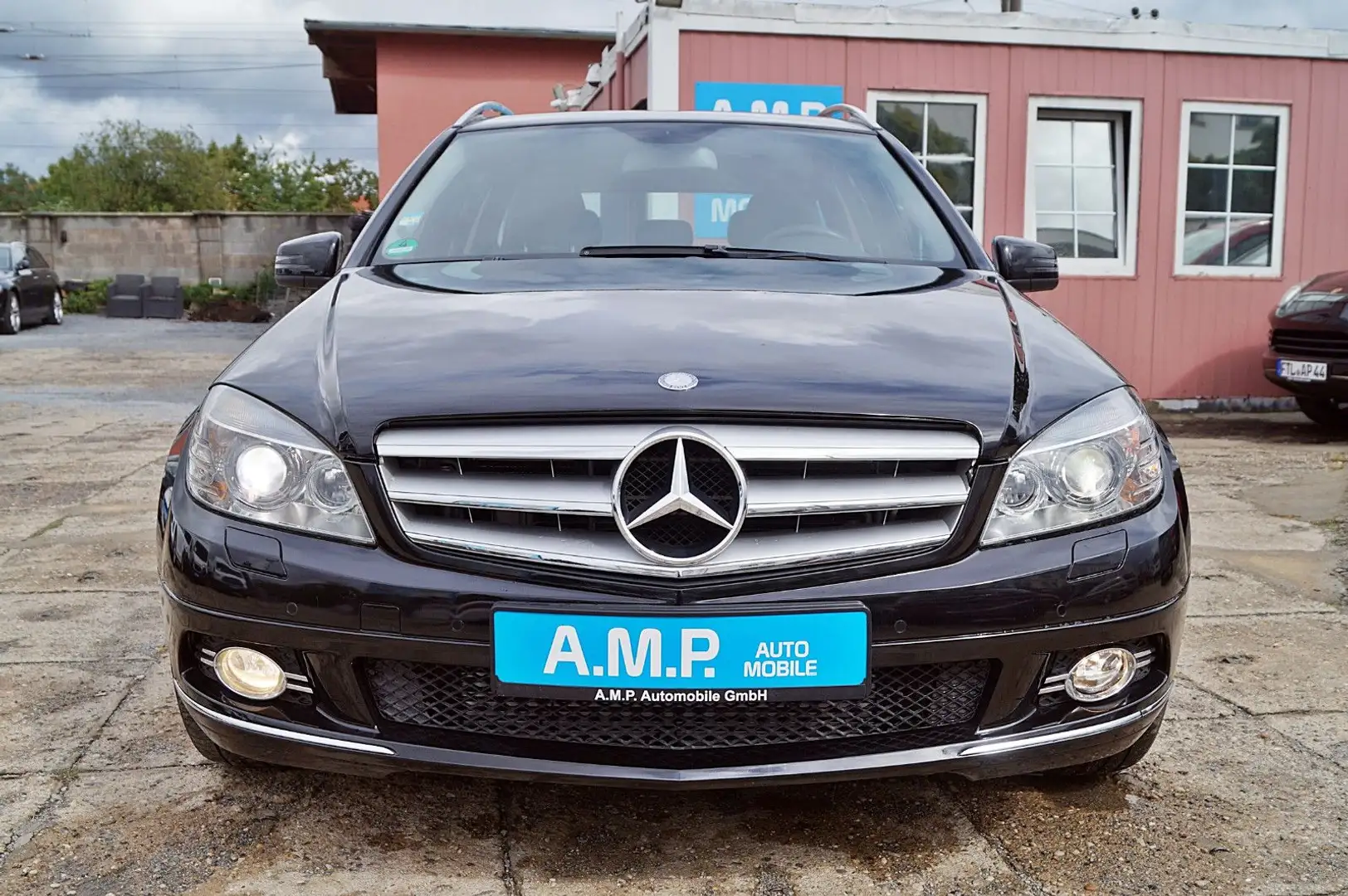 Mercedes-Benz C 350 CDI 4Matic Aut, Teilleder, AHK, BiXen, S.H, Czarny - 2