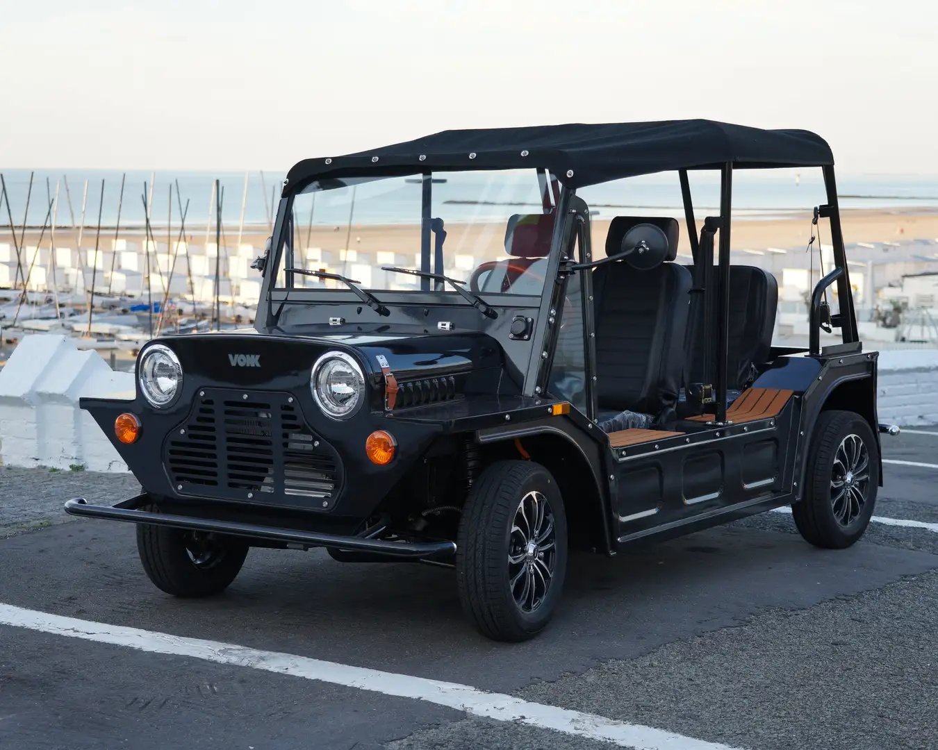 Austin Mini Moke 24.700€ + VAT, LITHIUM batteries Schwarz - 1