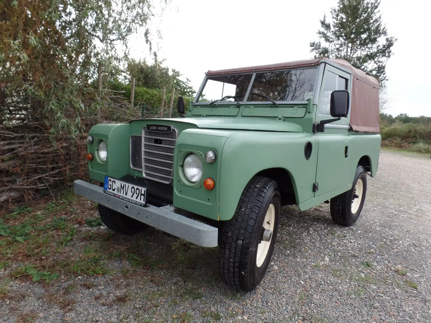 Land Rover Series Cabrio*Plane*Rechtslenker*Allrad Verde - 2