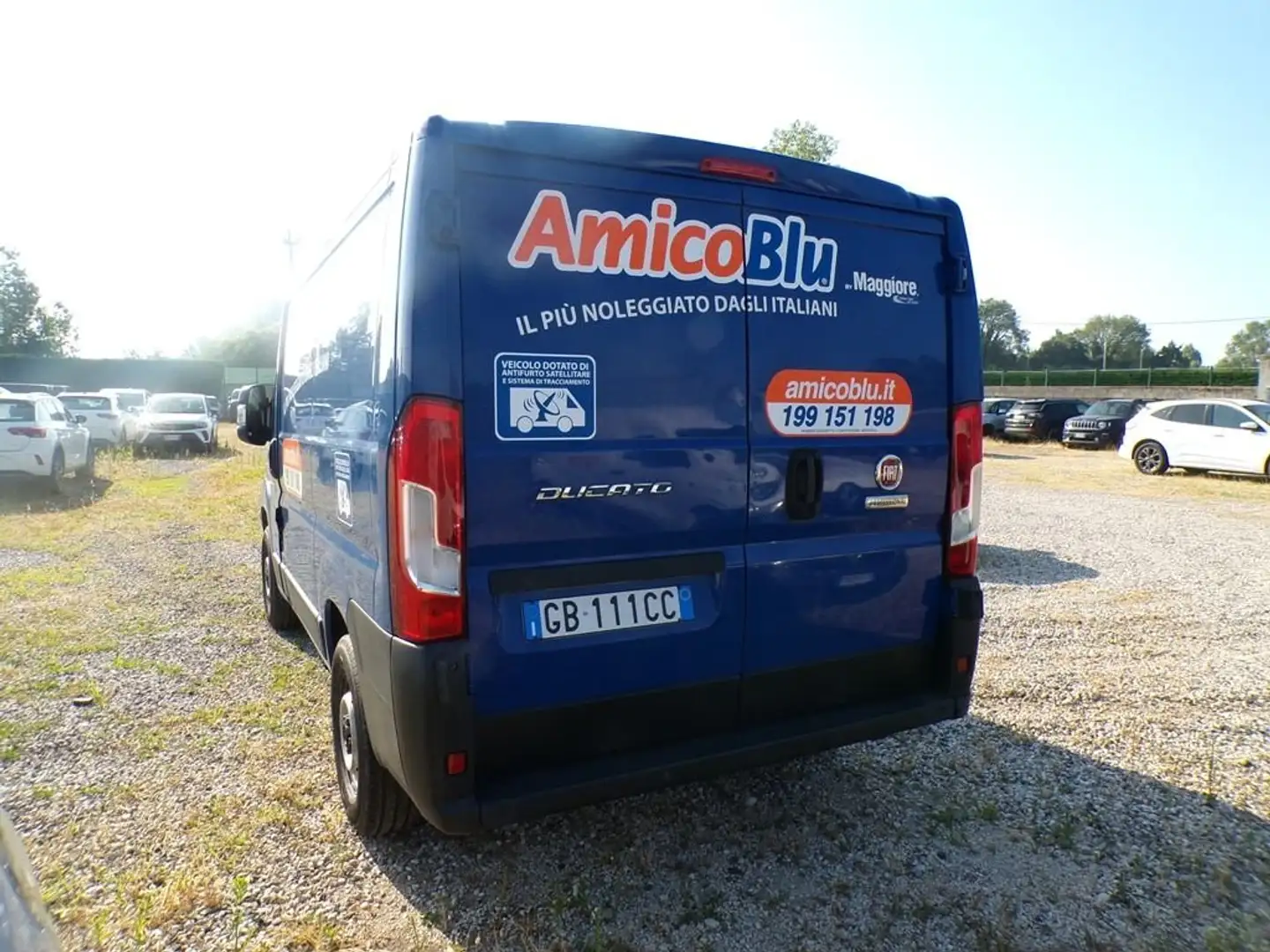 Fiat Ducato L1H1 120cv euro 6d km 118.000 FATTURABILE UNIPRO' Blu/Azzurro - 2