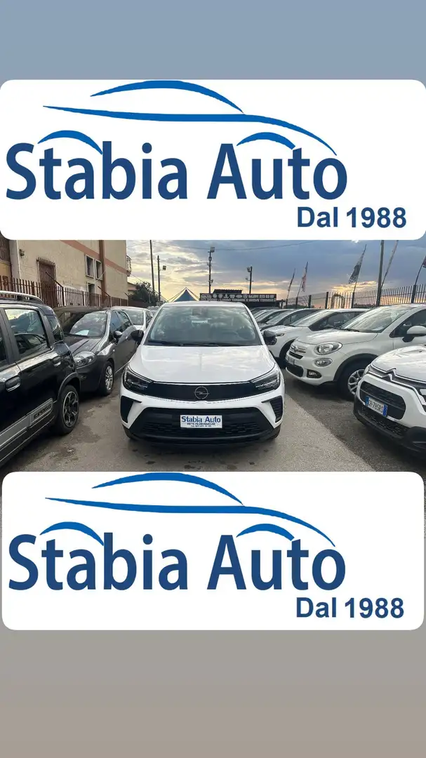 Opel Crossland 1.5 ecotec Blitz Edition 110cv Weiß - 1