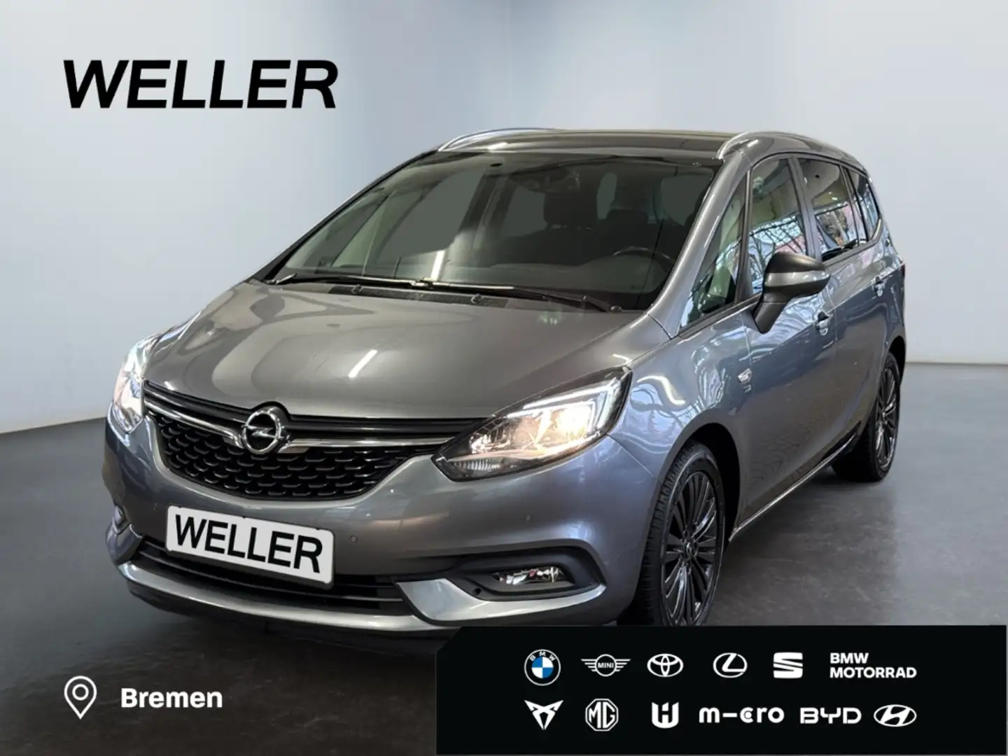 Opel Zafira 1.6 DIT Business *7-Sitzer*AHK*Navi*Kamera* Grijs - 2