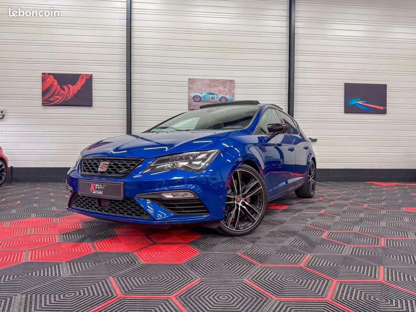 SEAT Leon 2.0 TSI Cupra 290 DSG7 – Toit ouvrant BeatsAudio Virtual Cockpit Blauw - 1