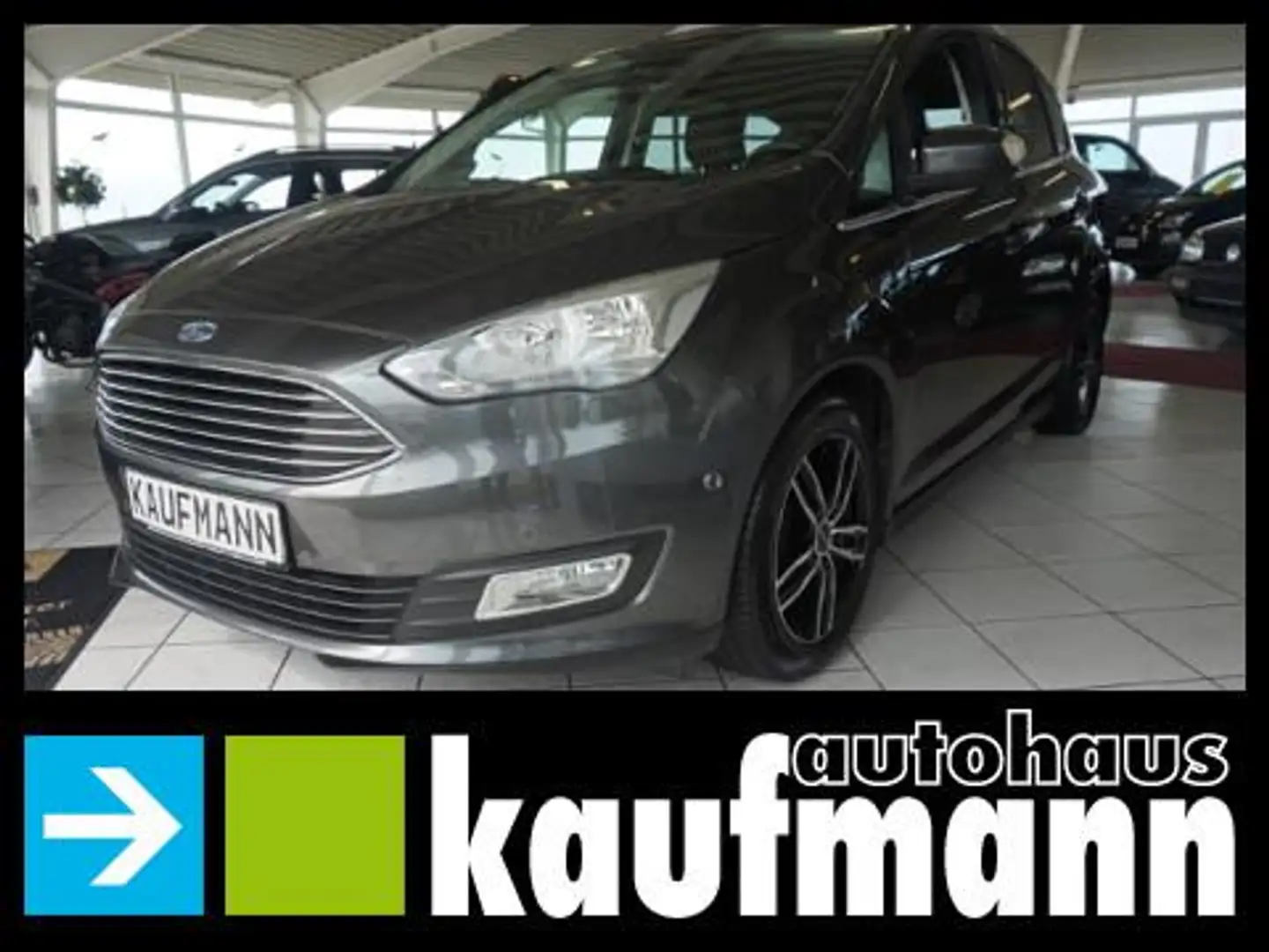 Ford C-Max C-MAX TITANIUM SHZ PDC KAMERA TEMPOMAT NAVI APP Grau - 1
