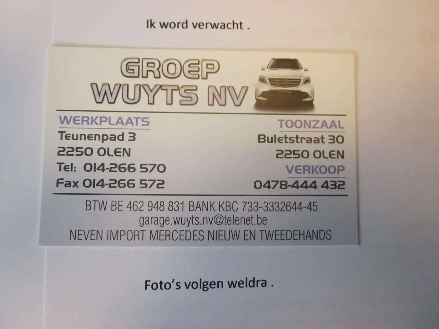 Mercedes-Benz EQB 300 4 MATIC - FULL OPTION Blauw - 1