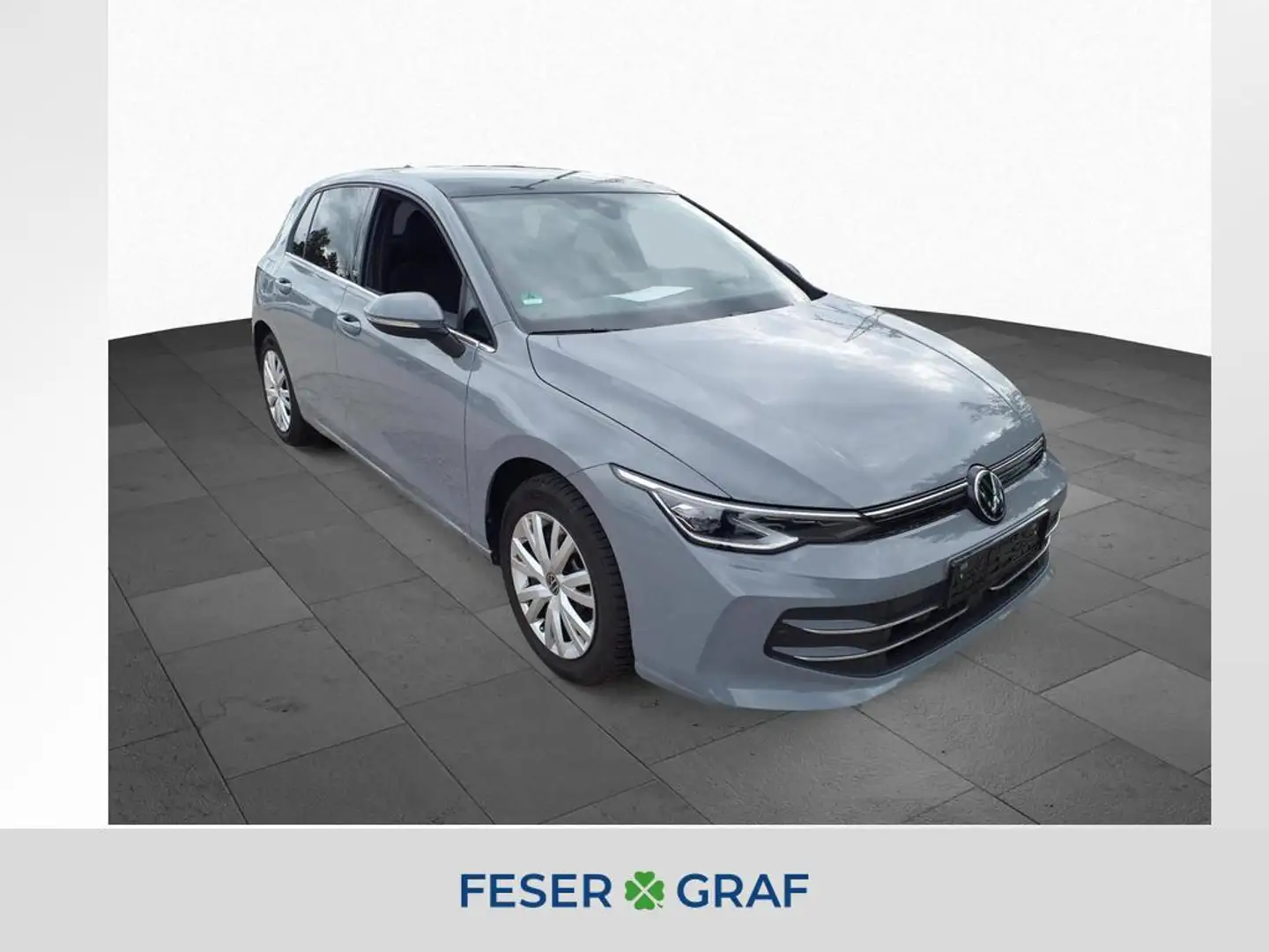 Volkswagen Golf VIII 1.5 eTSI DSG 50.J AHK PANO LED-MATRIX Gris - 1