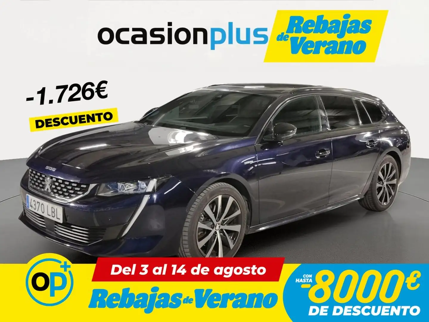 Peugeot 508 SW 2.0 BlueHDi S&S GT Line EAT8 180 Azul - 1