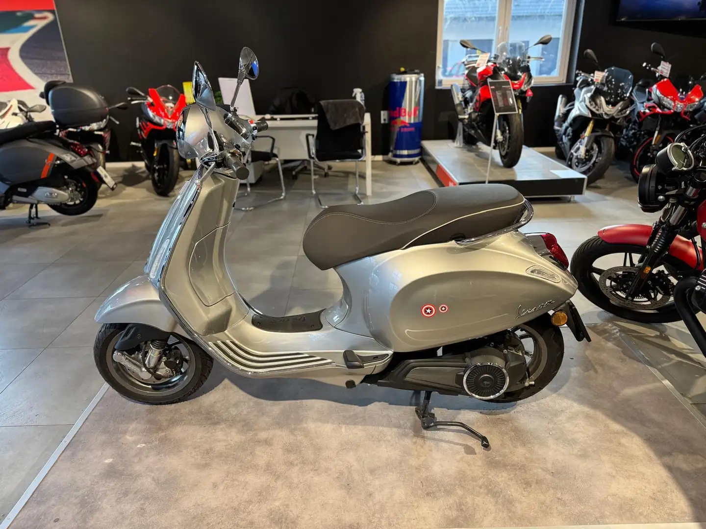 Vespa Elettrica 45 km/h Autoführerschein Gris - 2