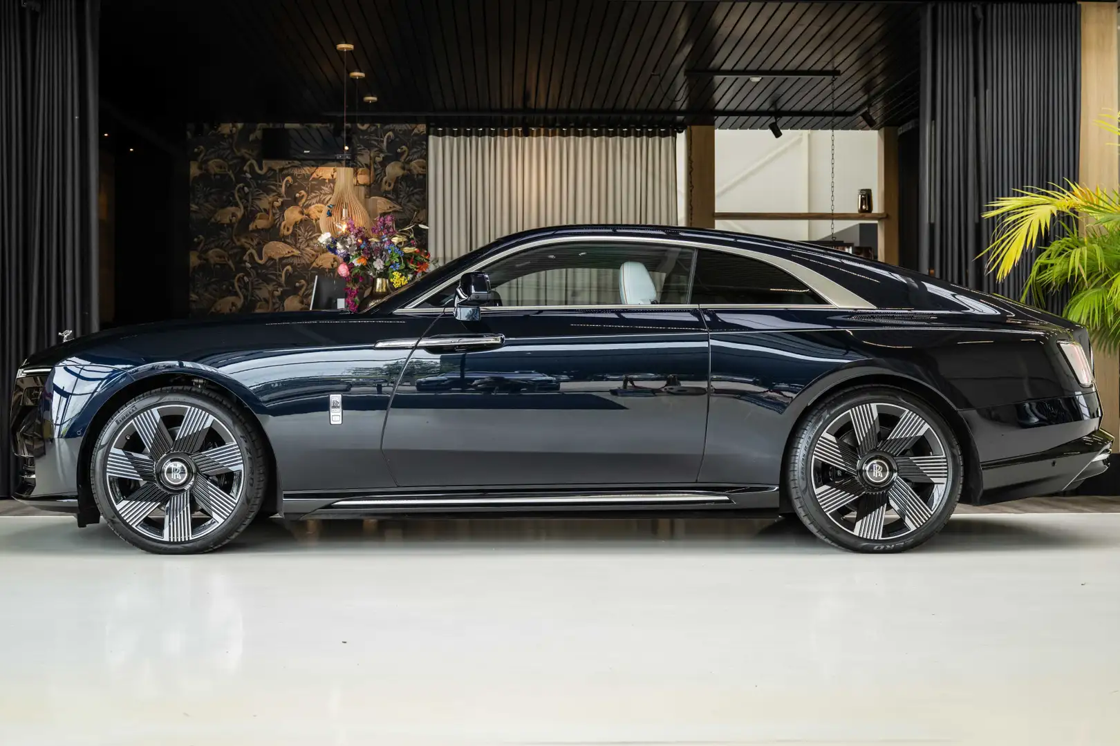 Rolls-Royce Spectre | Shooting star Headliner | Massage | Bespoke audi Blauw - 2