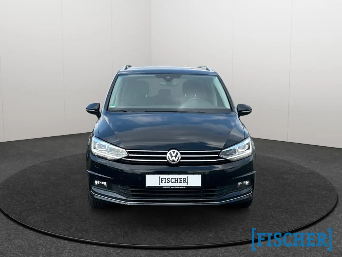 Volkswagen Touran 1.5TSI DSG Highline LED AHK STHZ Navi ACC Noir - 2