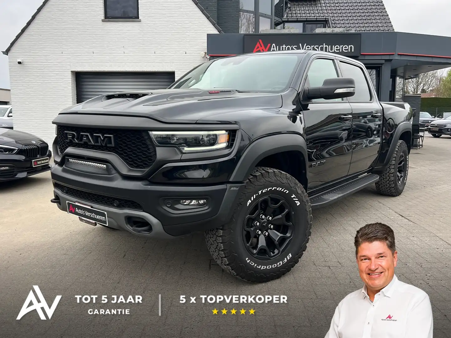 Dodge RAM 1500 TRX 6.2 Supercharged LPG * €75.868 + BTW |... Fekete - 1