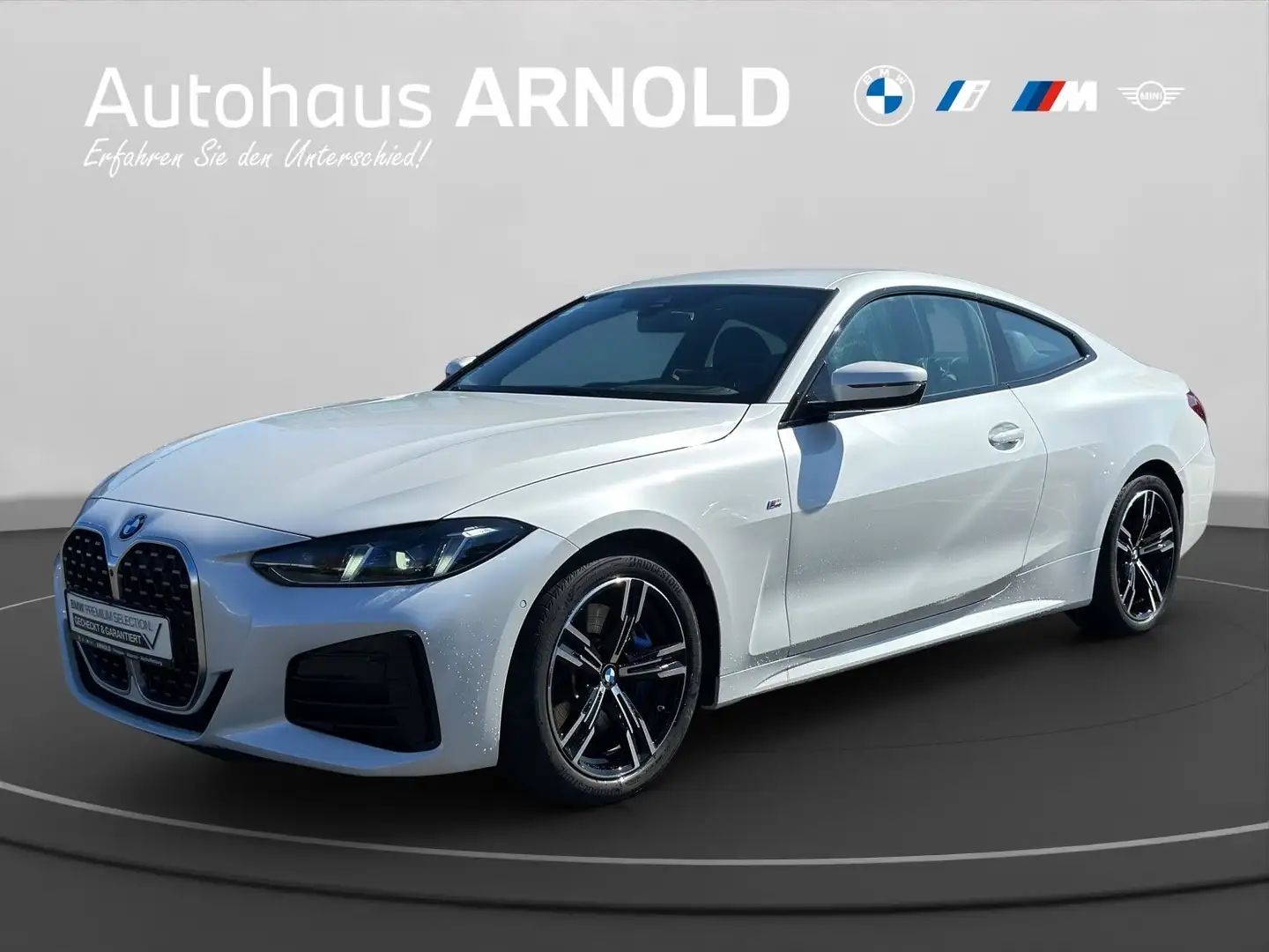BMW 430 d xDrive Coupé M SportHead-Up HK Komfortz. Memory Weiß - 1