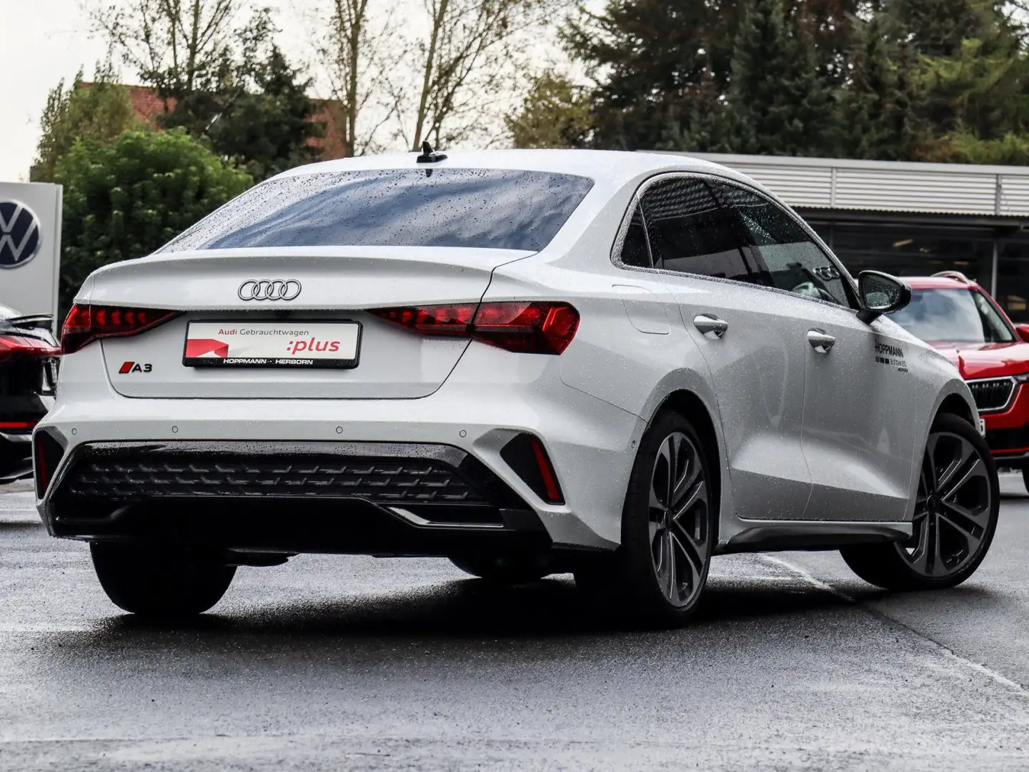 Audi A3 35 TDI S tronic S-Line Matrix-LED Blanc - 2