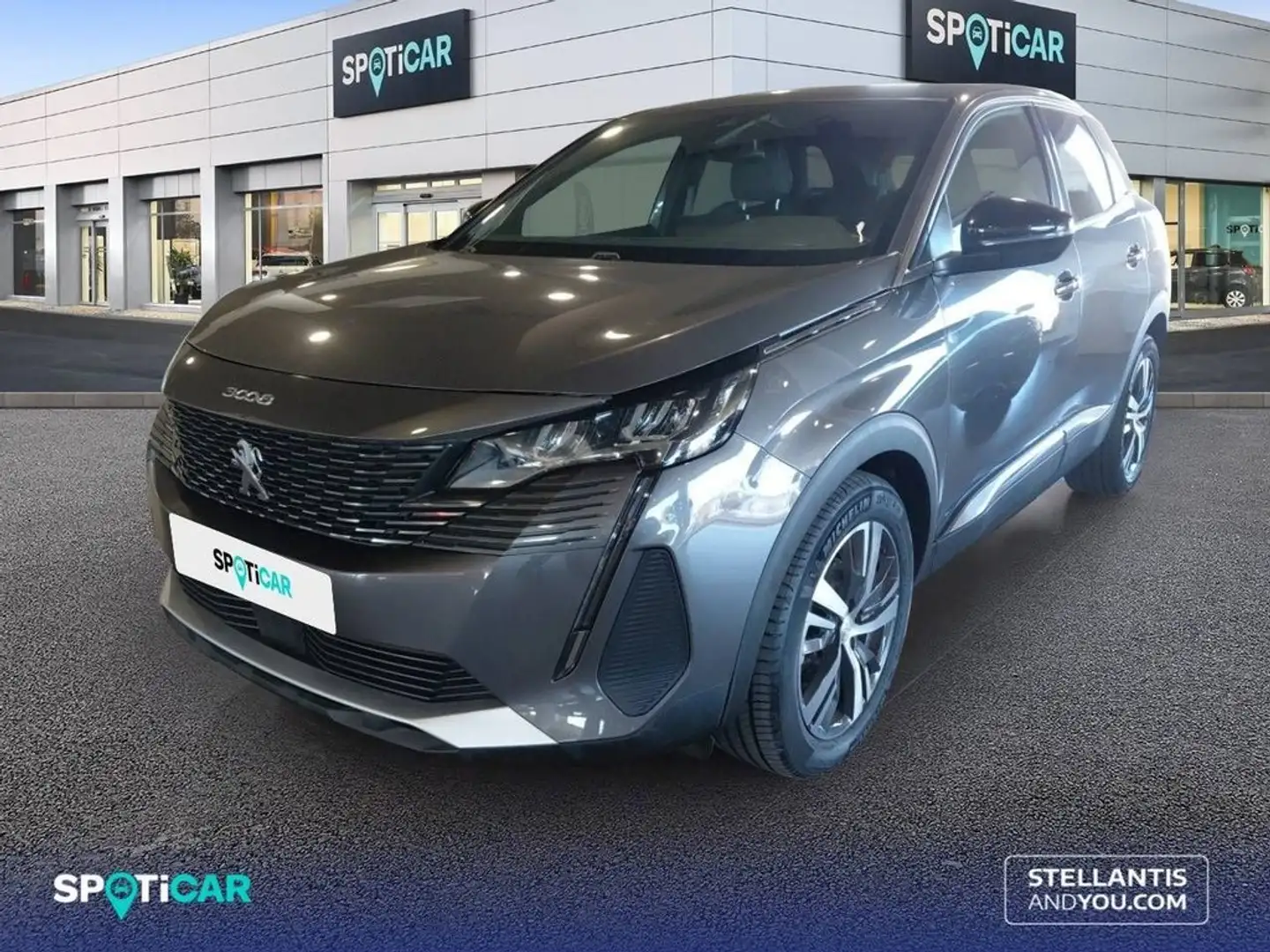Peugeot 3008 1.2 PureTech S&S Allure 130 Gris - 1