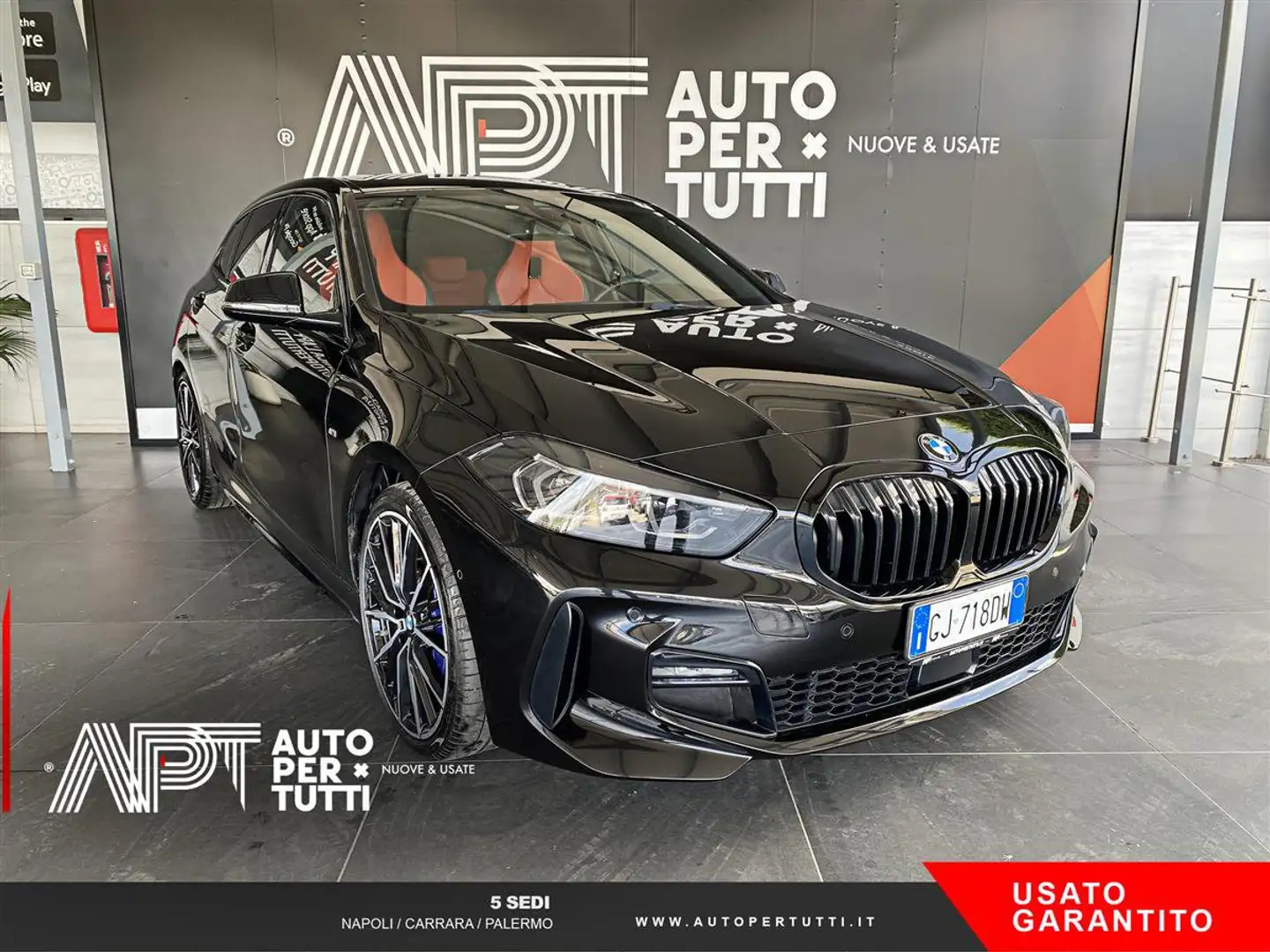 BMW 120 120d Msport xdrive auto Czarny - 2