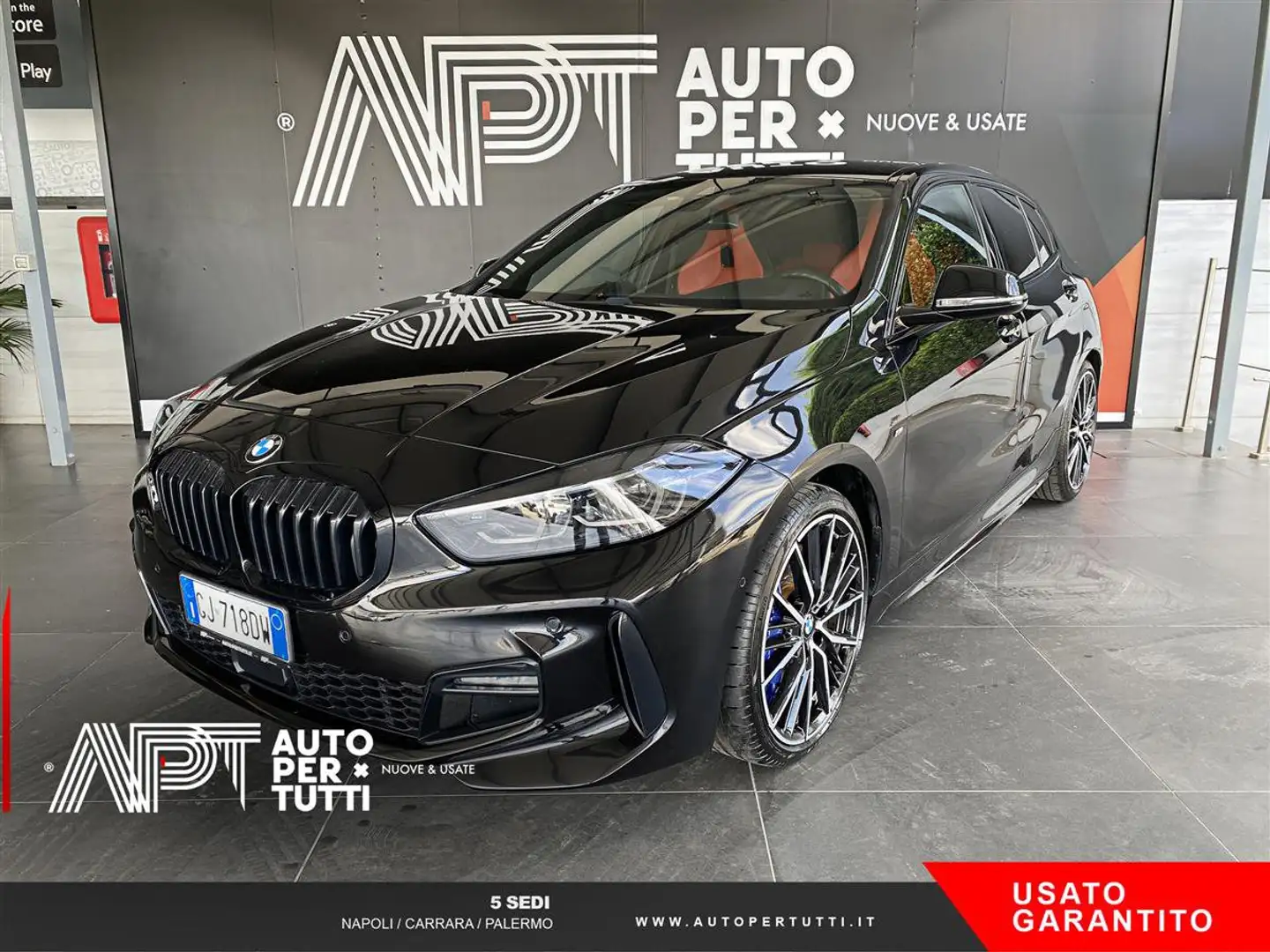 BMW 120 120d Msport xdrive auto Czarny - 1