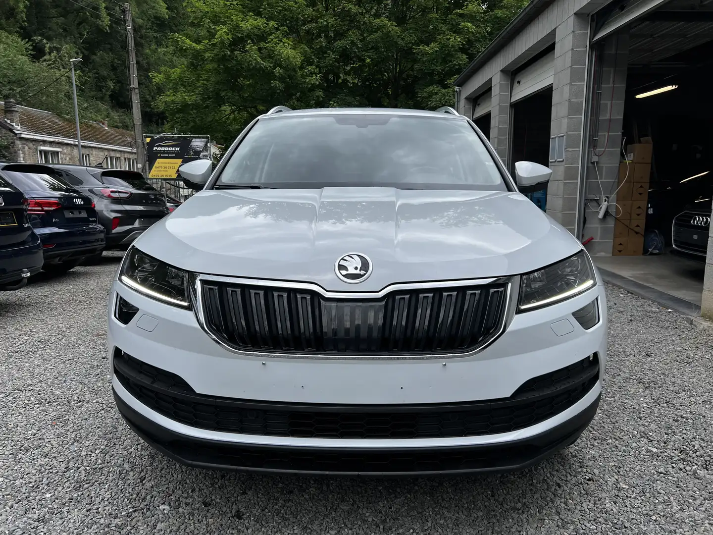 Skoda Karoq 2.0 CR TDi SCR Sportline DSG - GARANTIE Weiß - 1