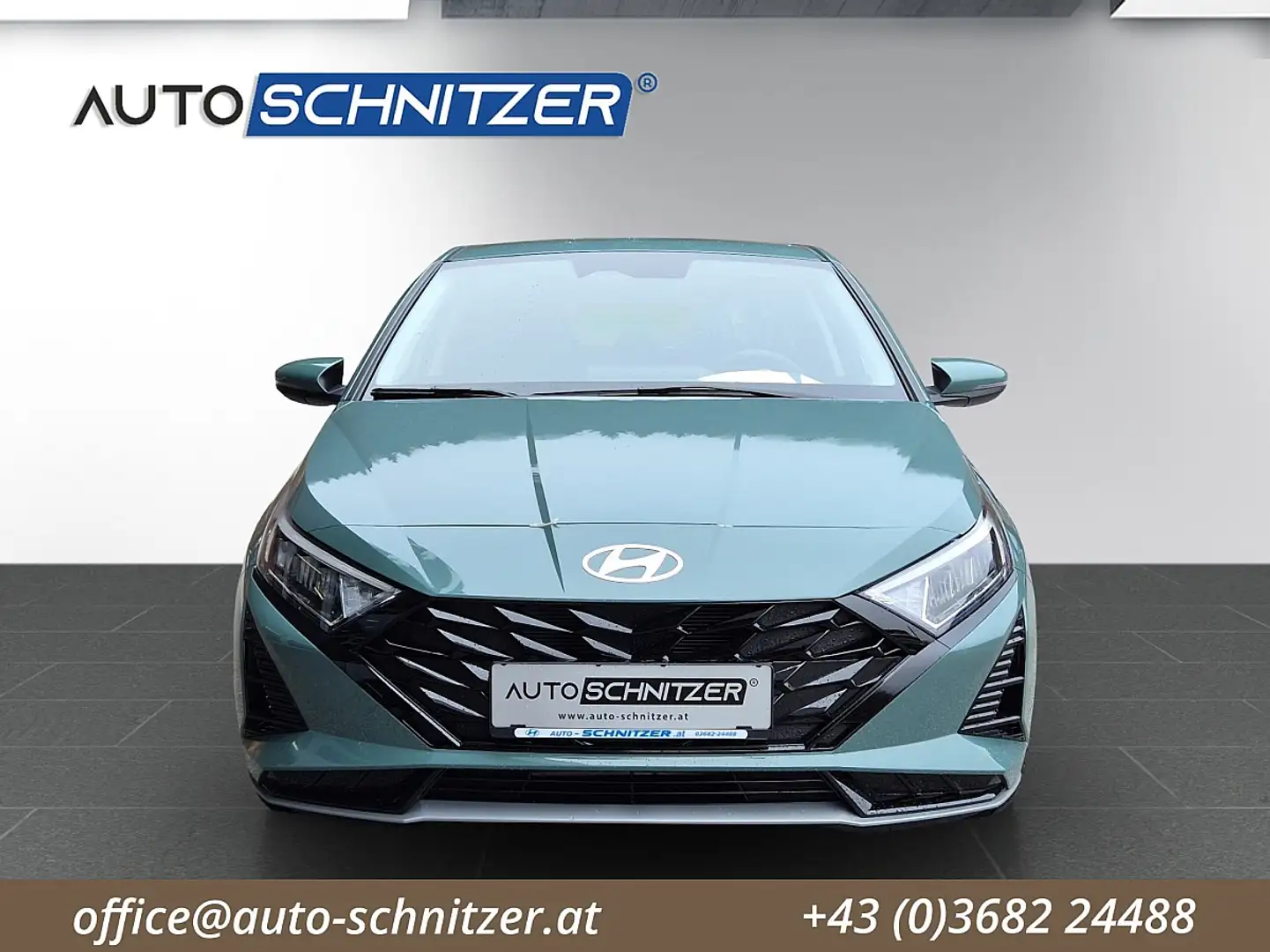 Hyundai i20 1,2 MPI GO PLUS Grün - 2