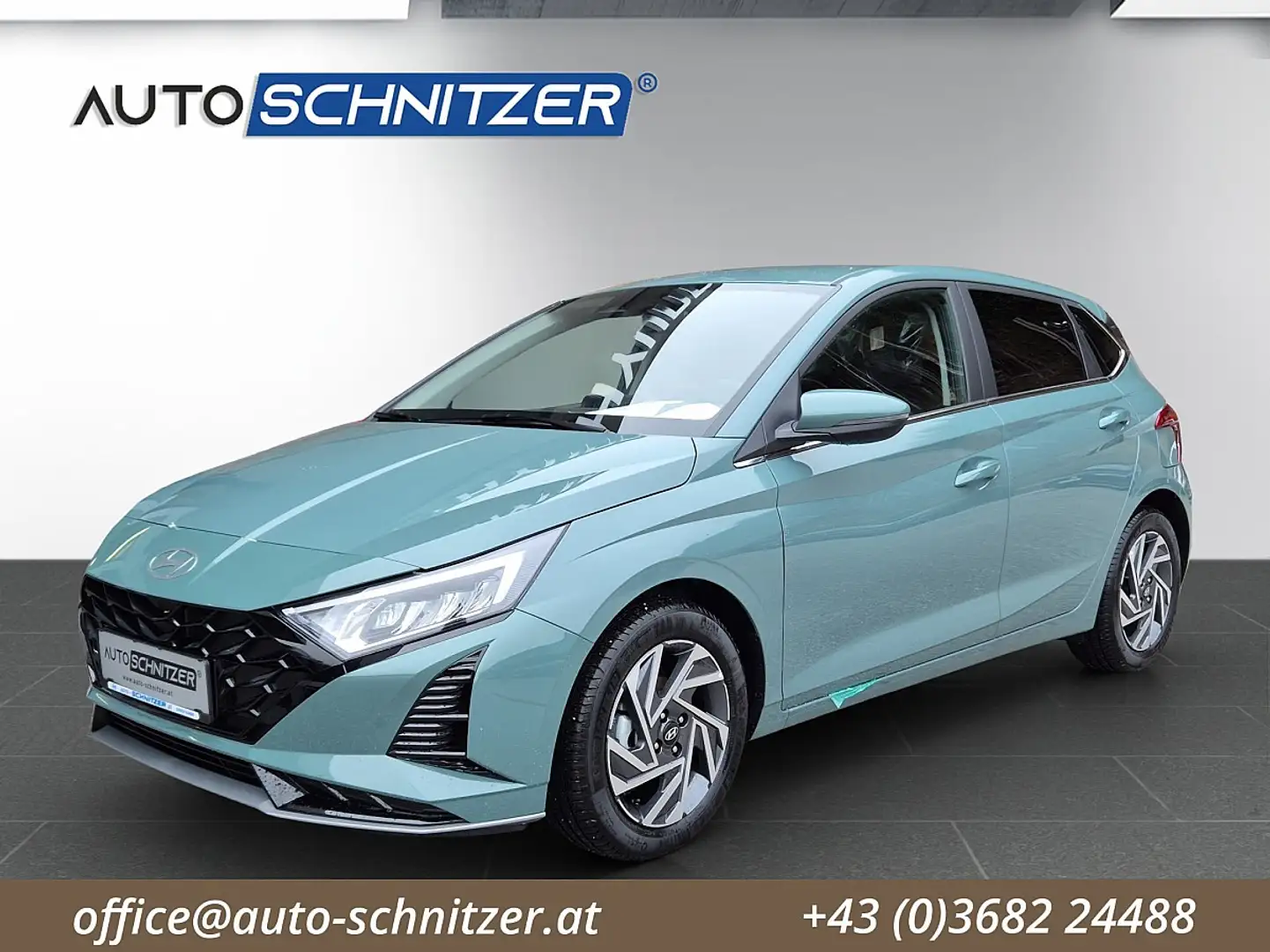 Hyundai i20 1,2 MPI GO PLUS Grün - 1