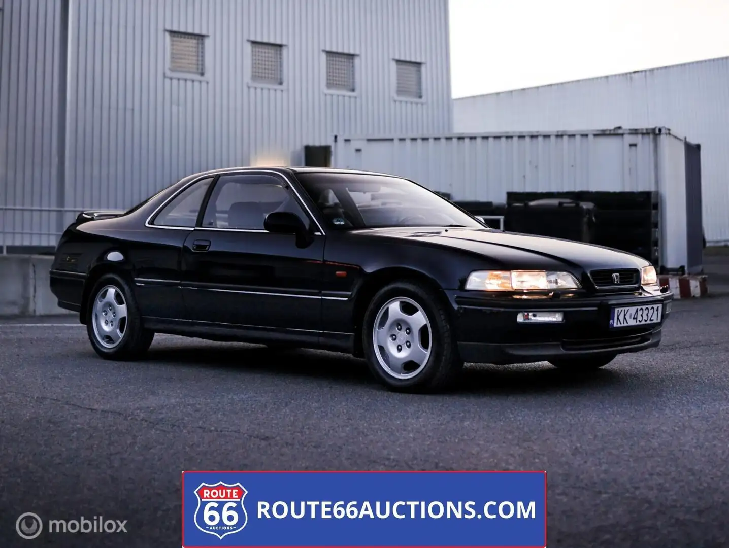 Honda Legend Coupé 1995 | Route 66 auctions Noir - 1
