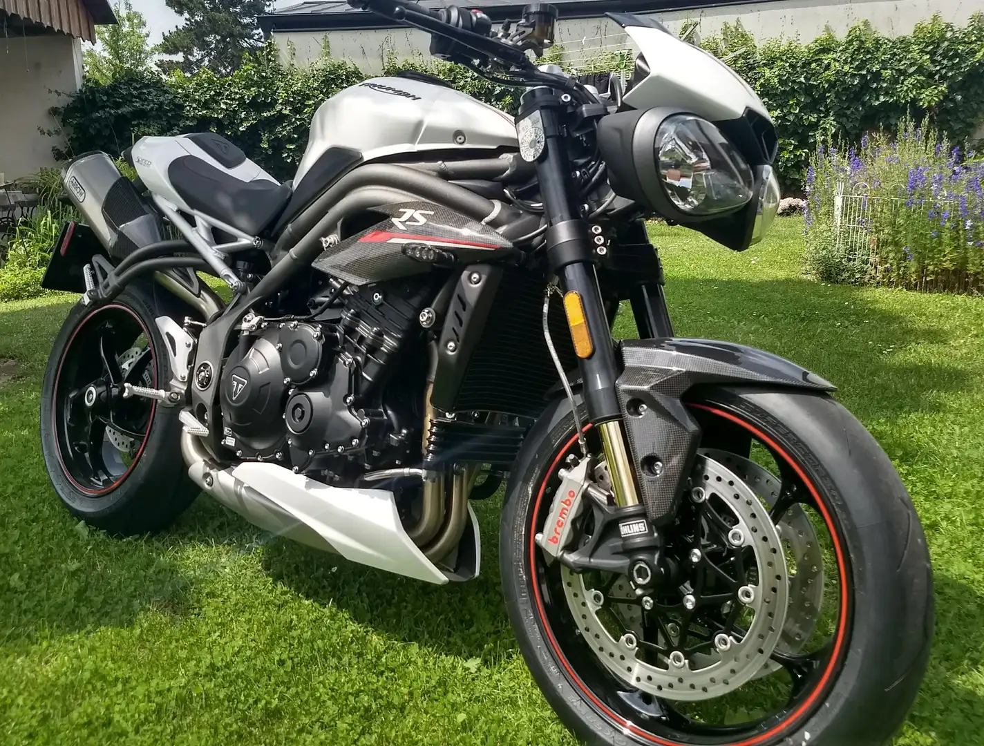 Triumph Speed Triple 1050 RS Weiß - 1