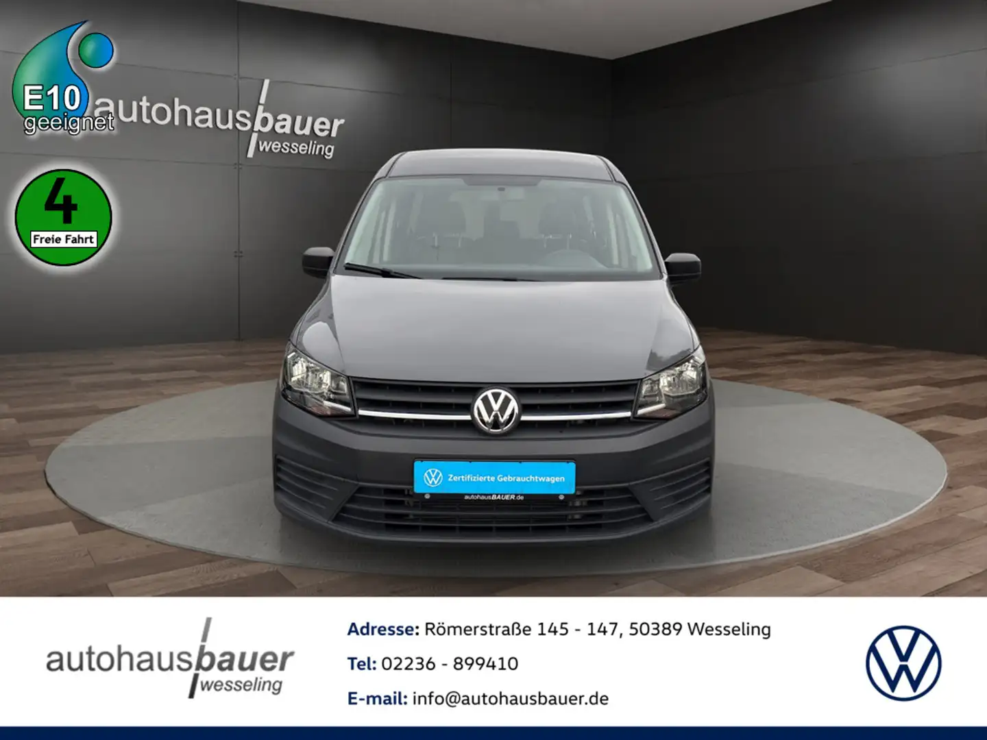 Volkswagen Caddy Maxi Life Maxi Kombi BMT KLIMA PDC AHK Gris - 1